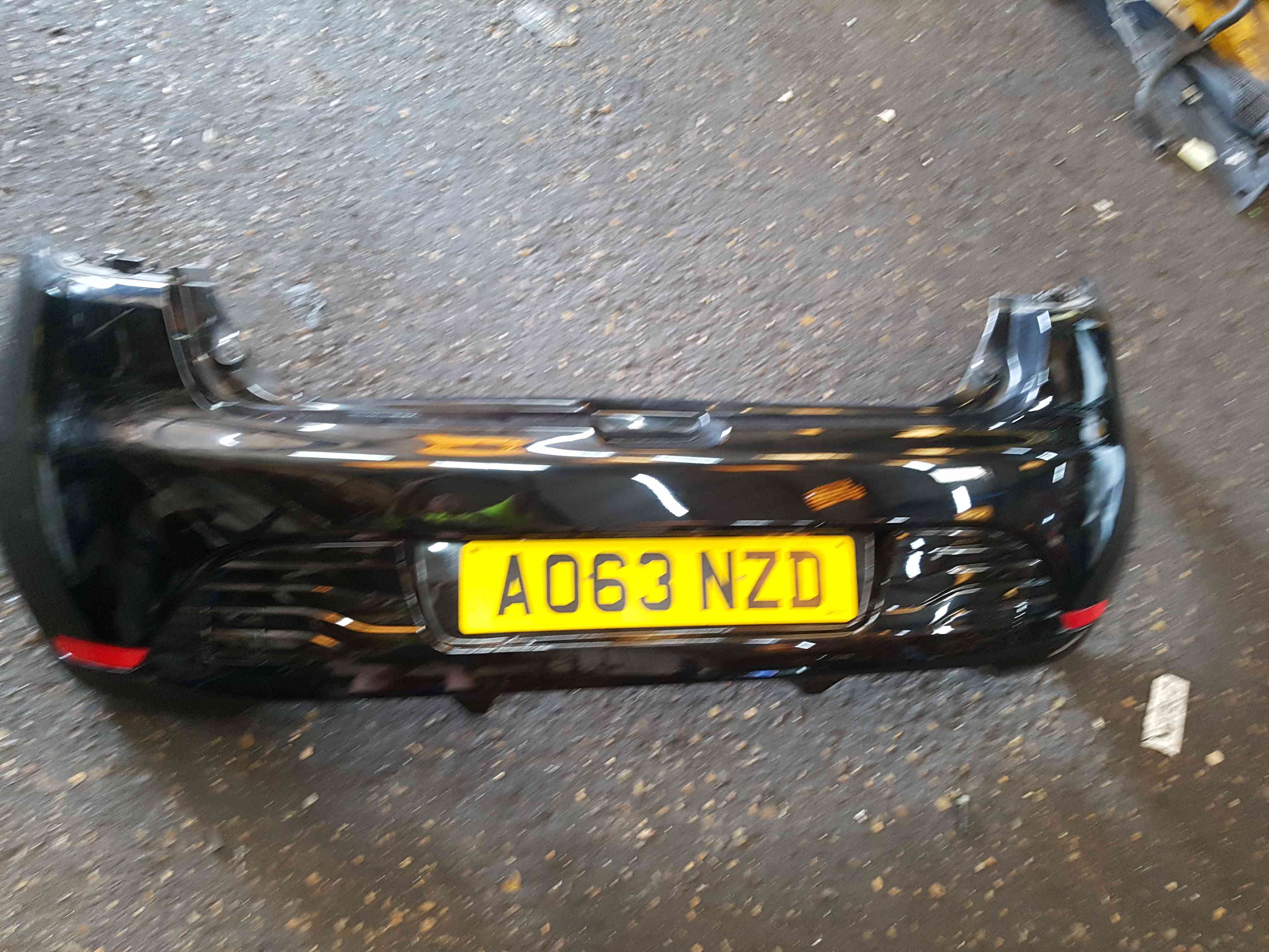 Thumb 5 Renault Clio MK4 2013-2016 Rear Bumper Black Tegne DAMAGE