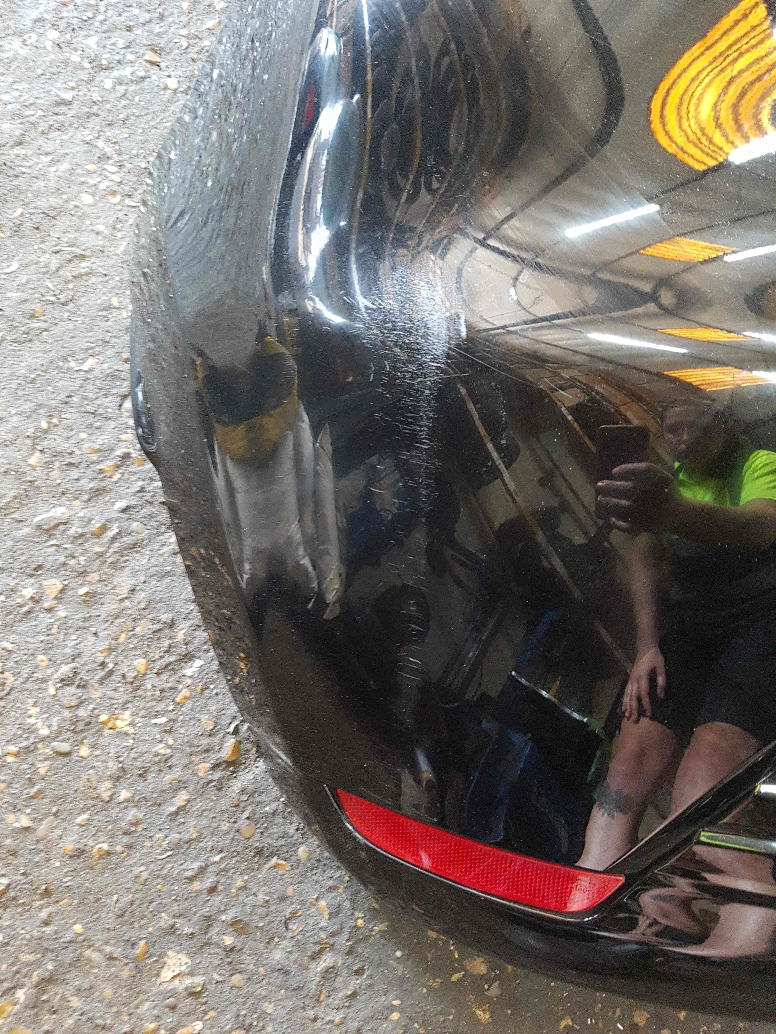 Thumb 6 Renault Clio MK4 2013-2016 Rear Bumper Black Tegne DAMAGE