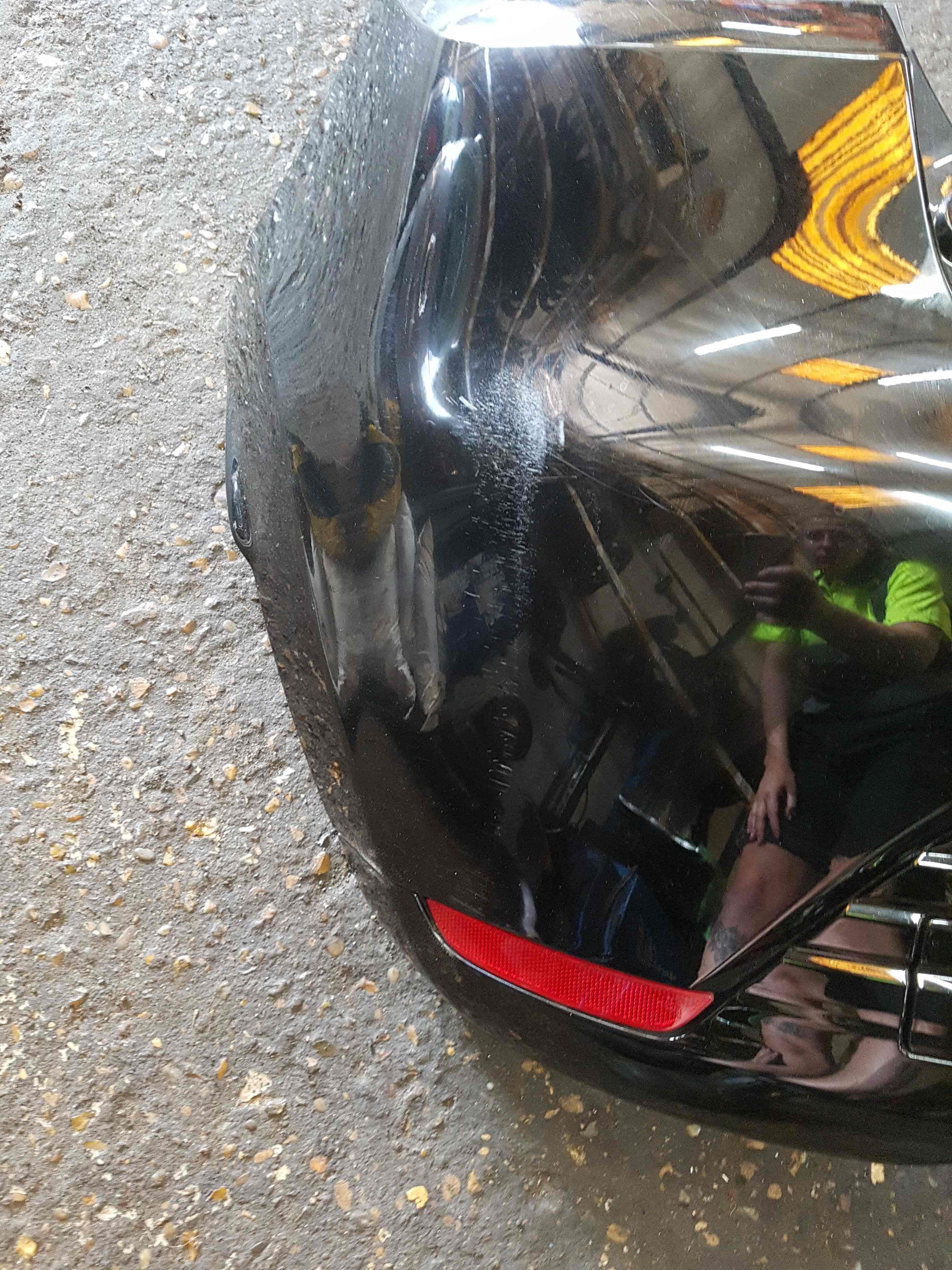Thumb 7 Renault Clio MK4 2013-2016 Rear Bumper Black Tegne DAMAGE