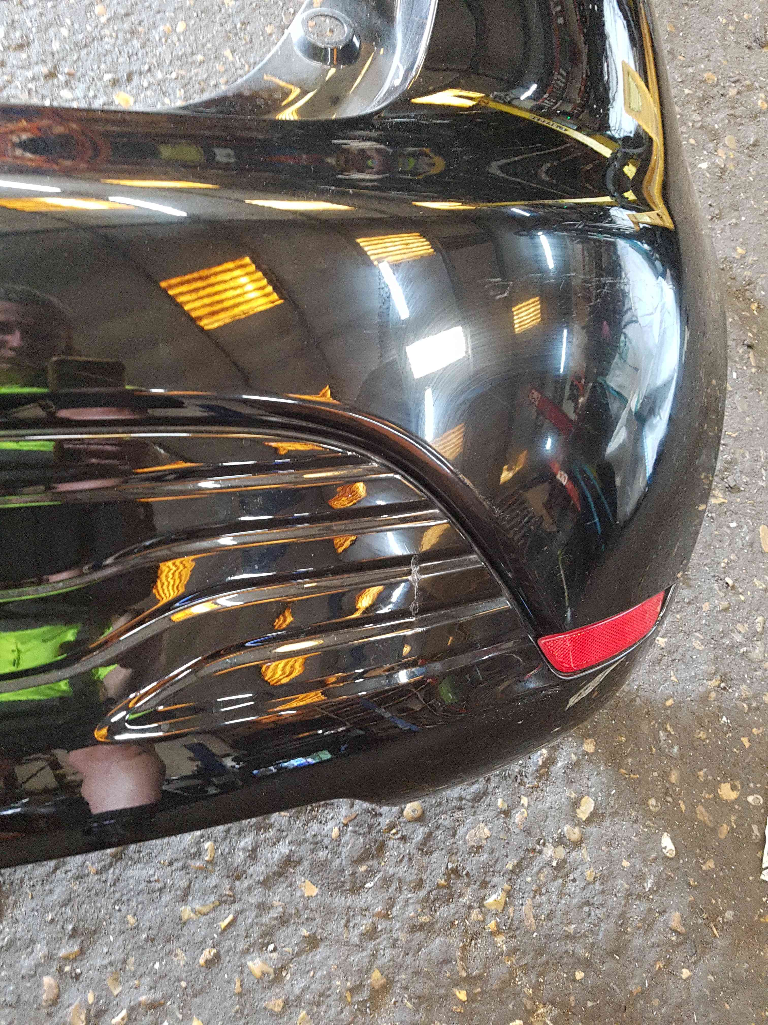 Thumb 10 Renault Clio MK4 2013-2016 Rear Bumper Black Tegne DAMAGE