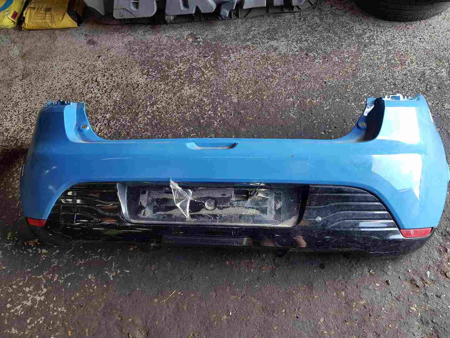 Renault Clio MK4 2013-2016 Rear Bumper Blue Ovrpj Ovrpj