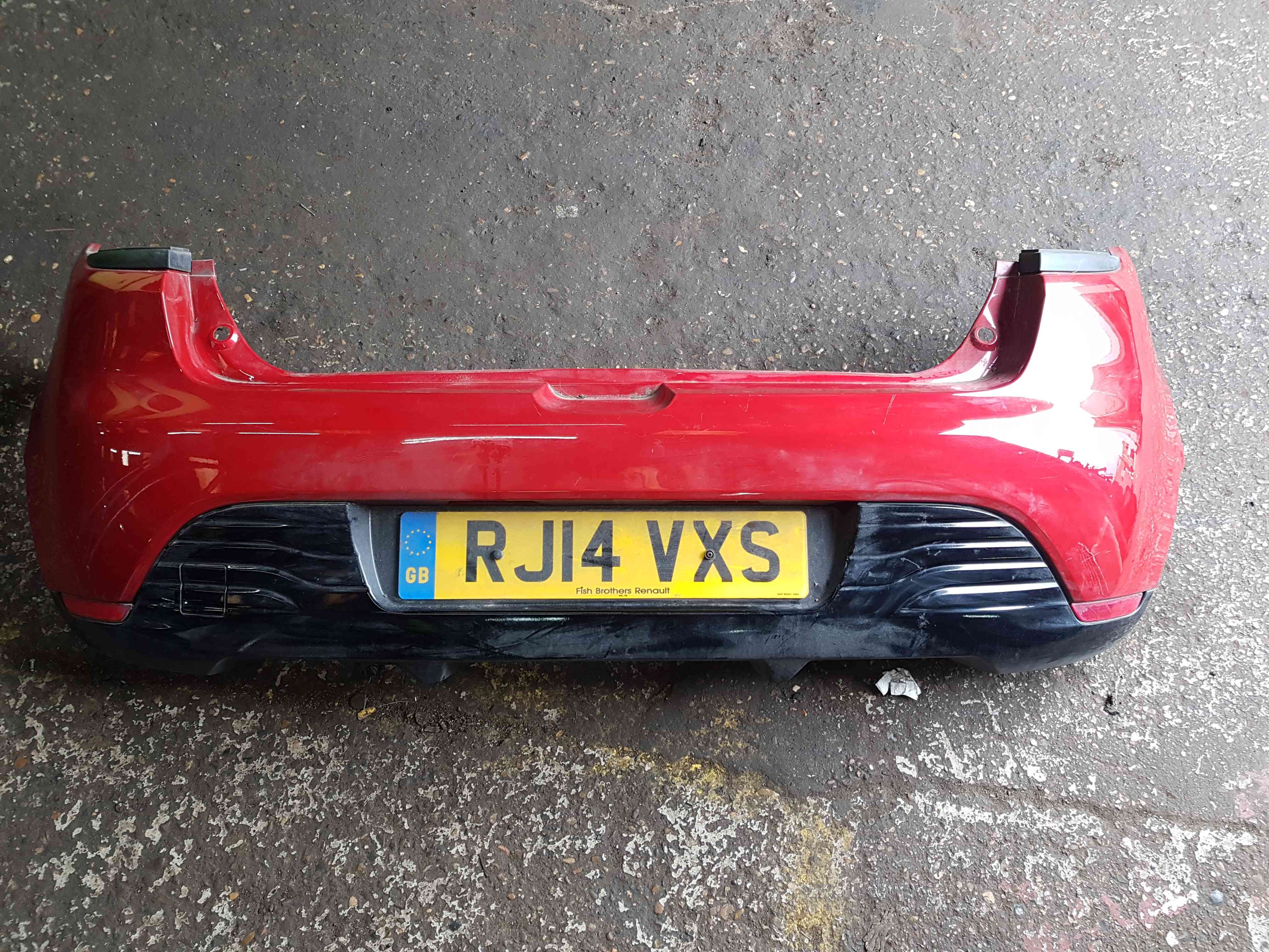 Thumb 2 Renault Clio MK4 2013-2016 Rear Bumper RED Tennp