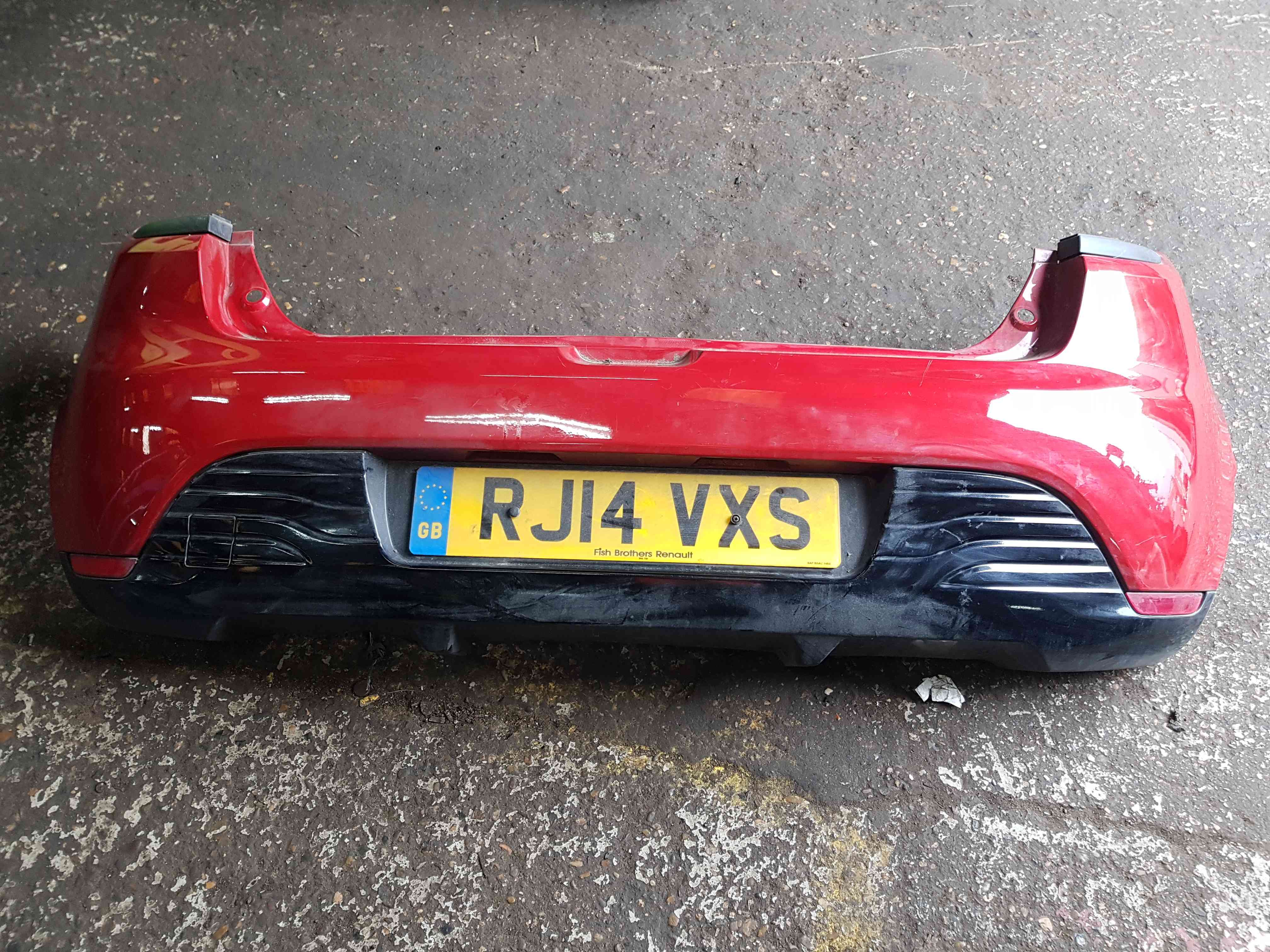 Thumb 12 Renault Clio MK4 2013-2016 Rear Bumper RED Tennp