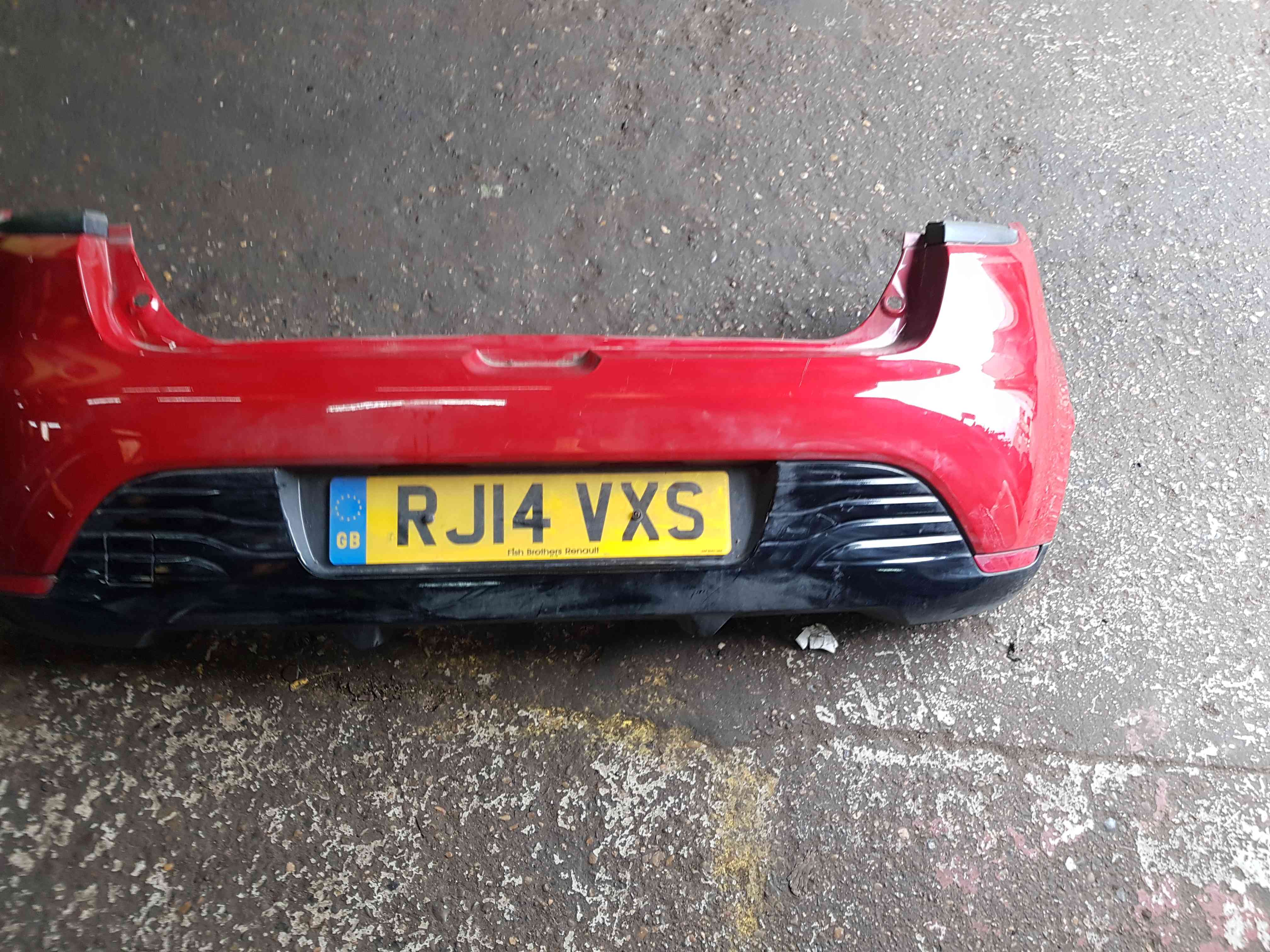Thumb 13 Renault Clio MK4 2013-2016 Rear Bumper RED Tennp