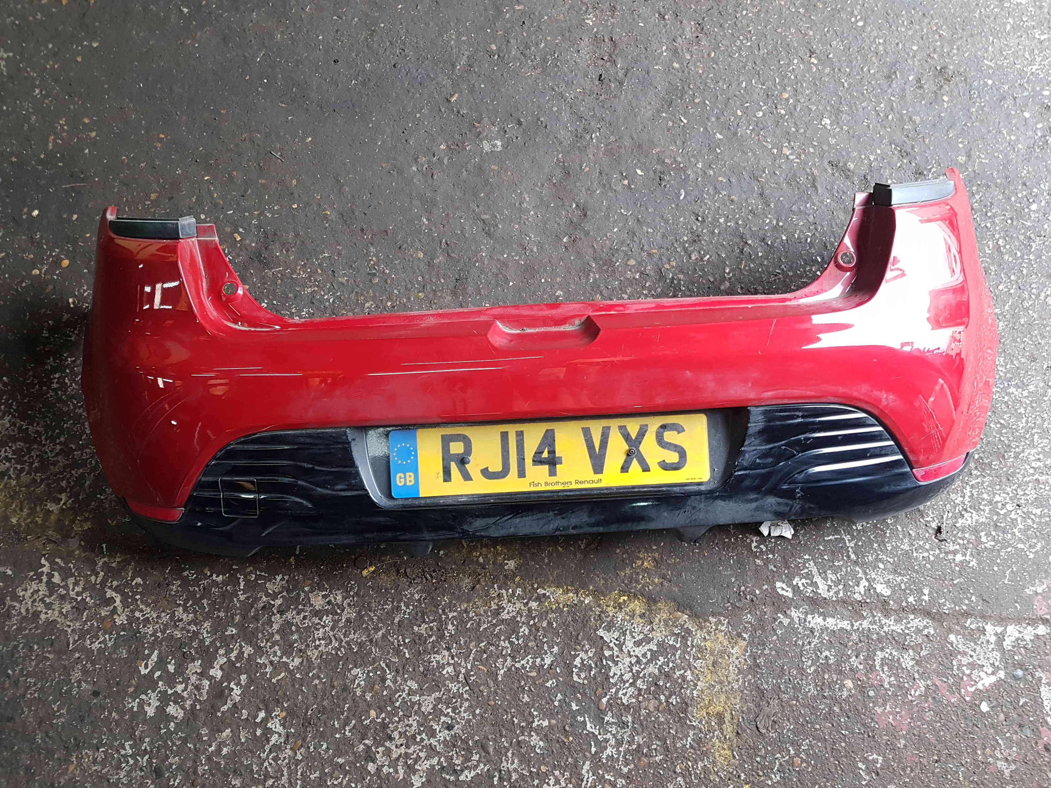 Thumb 14 Renault Clio MK4 2013-2016 Rear Bumper RED Tennp