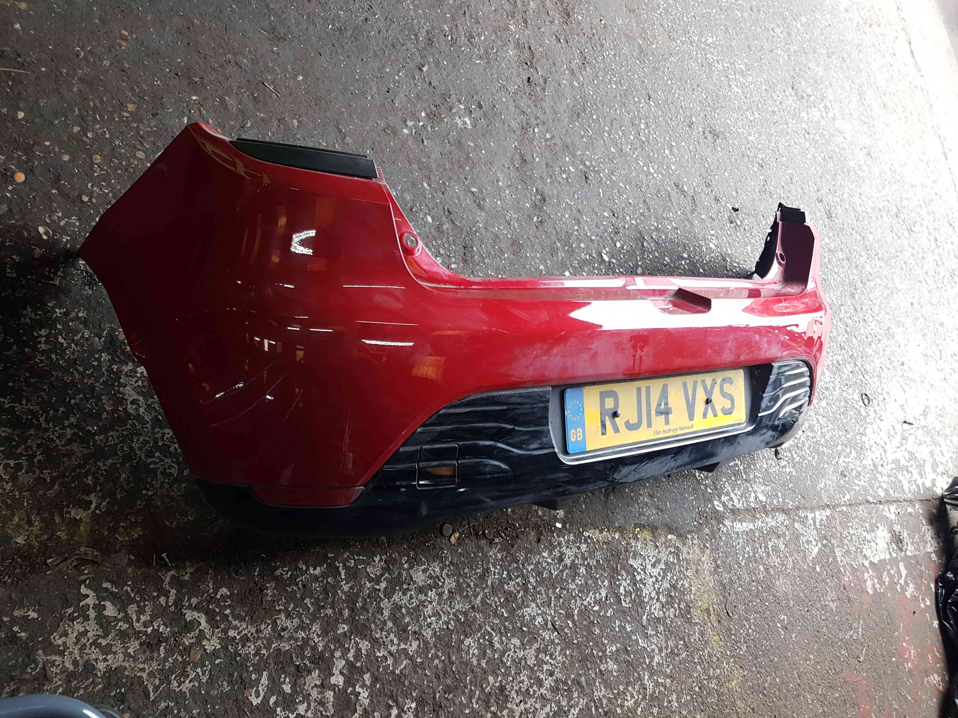 Thumb 4 Renault Clio MK4 2013-2016 Rear Bumper RED Tennp