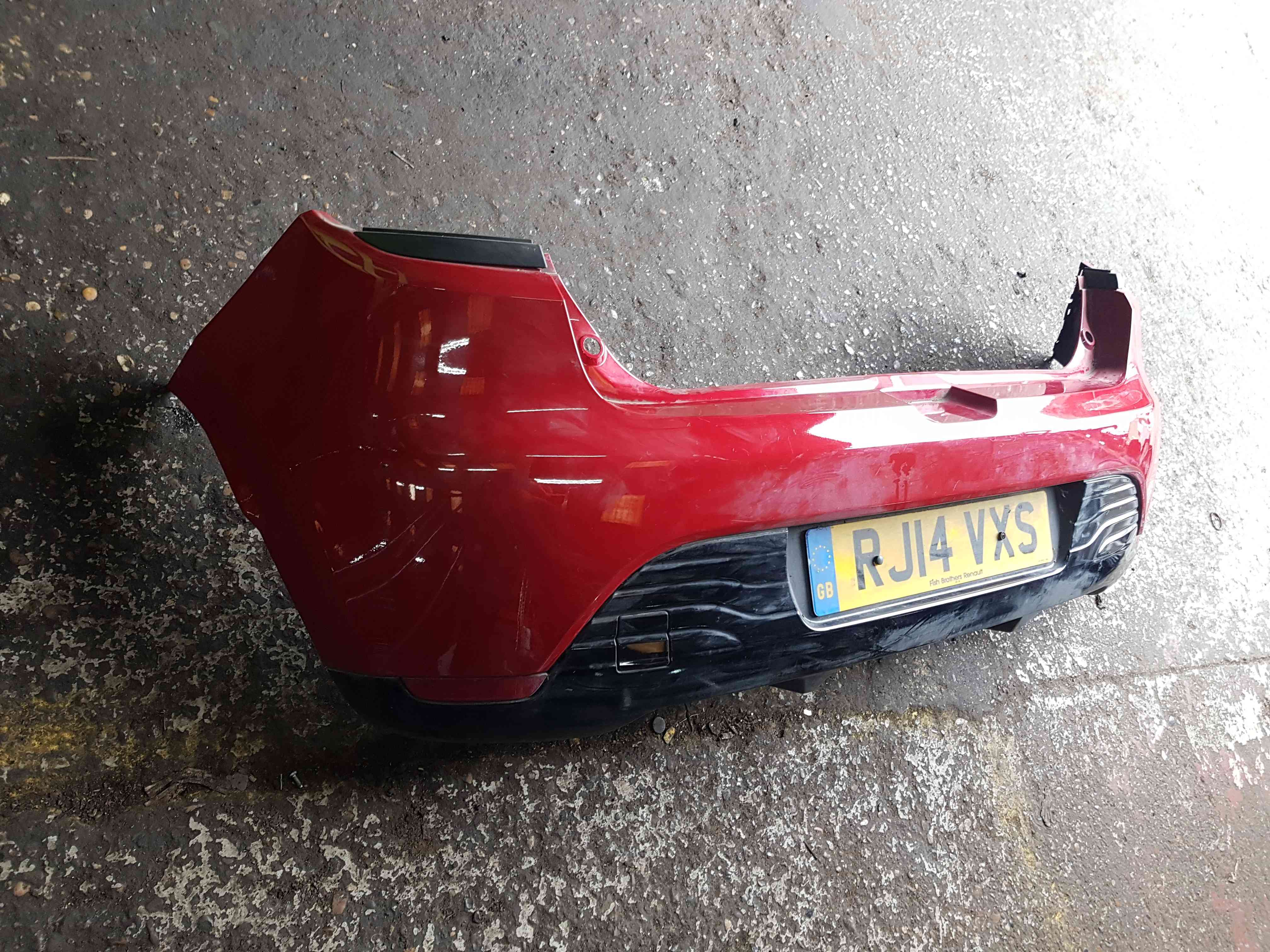 Thumb 5 Renault Clio MK4 2013-2016 Rear Bumper RED Tennp