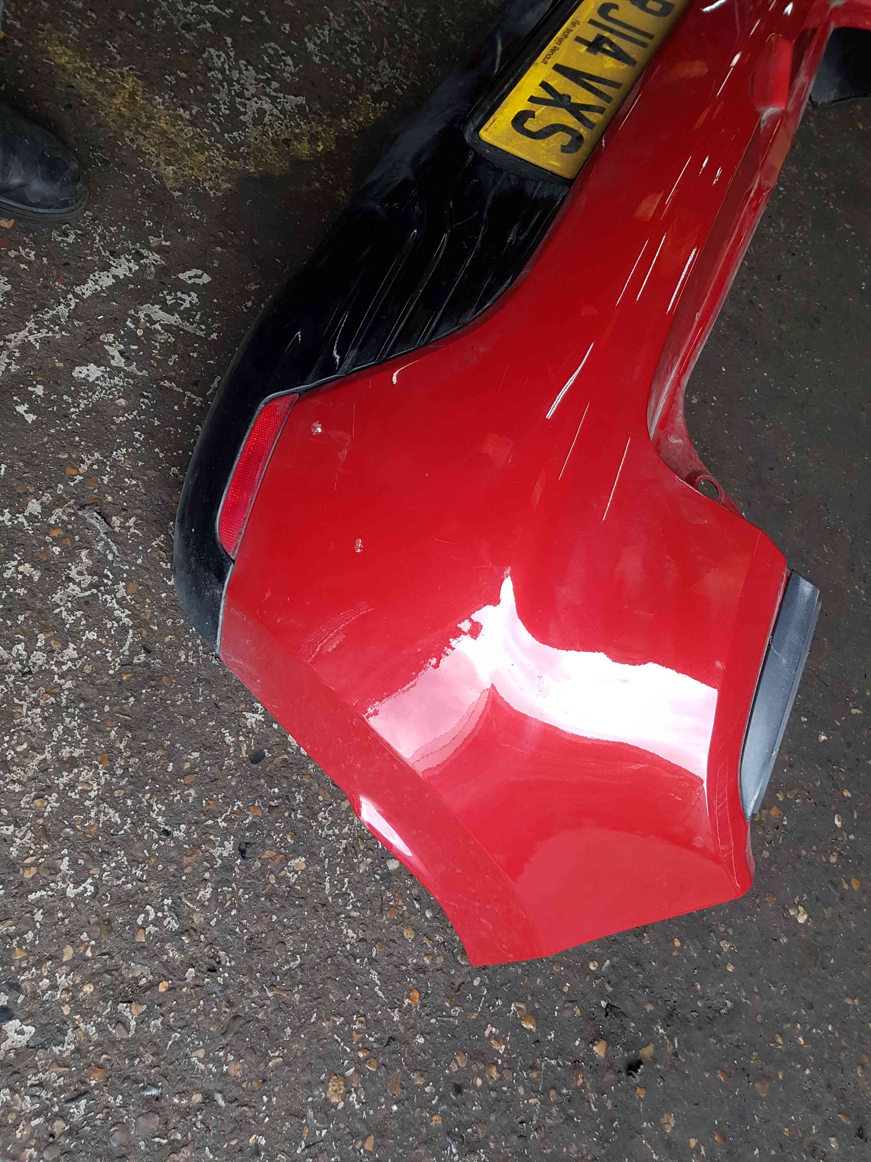 Thumb 8 Renault Clio MK4 2013-2016 Rear Bumper RED Tennp