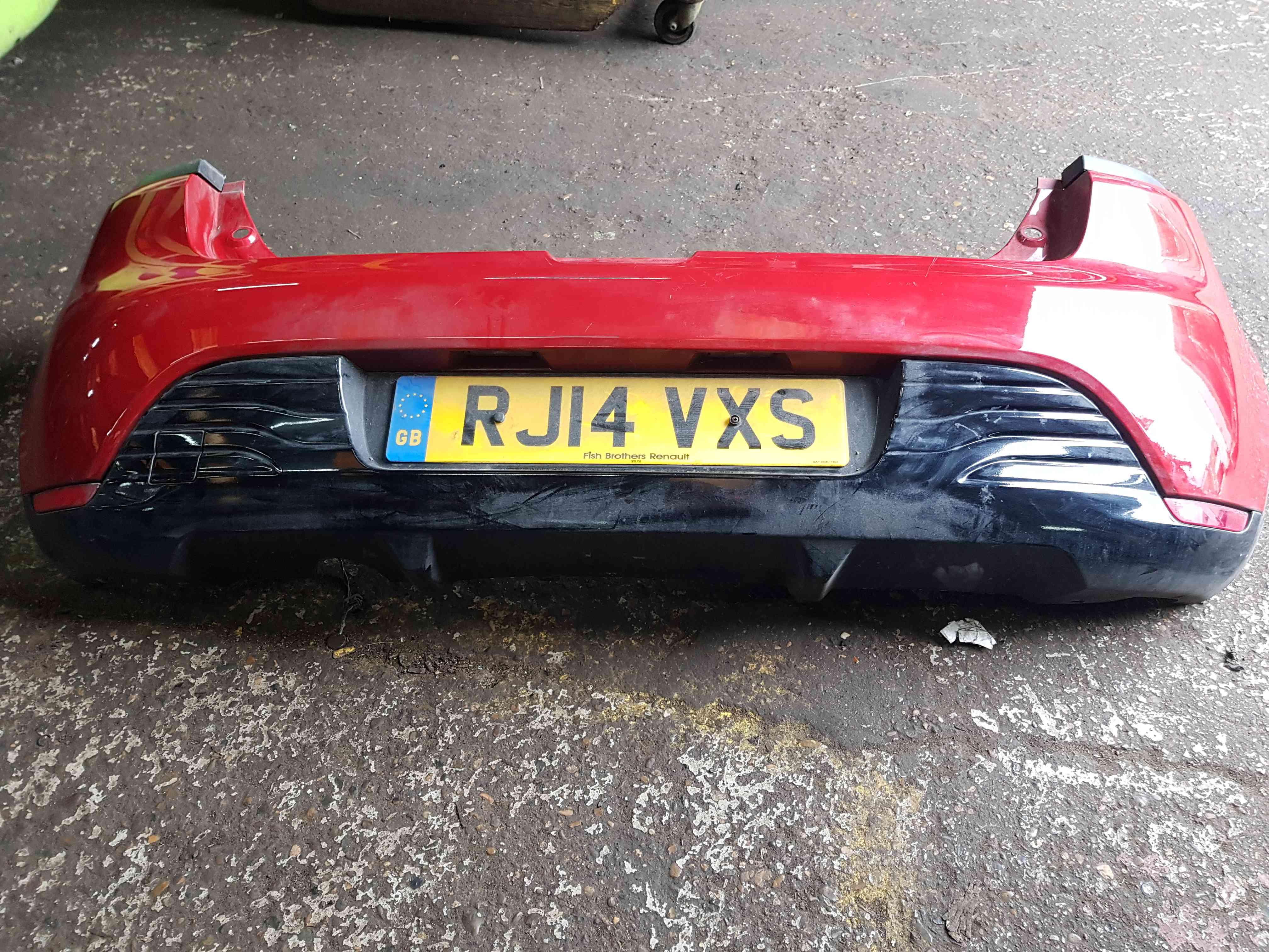 Thumb 10 Renault Clio MK4 2013-2016 Rear Bumper RED Tennp