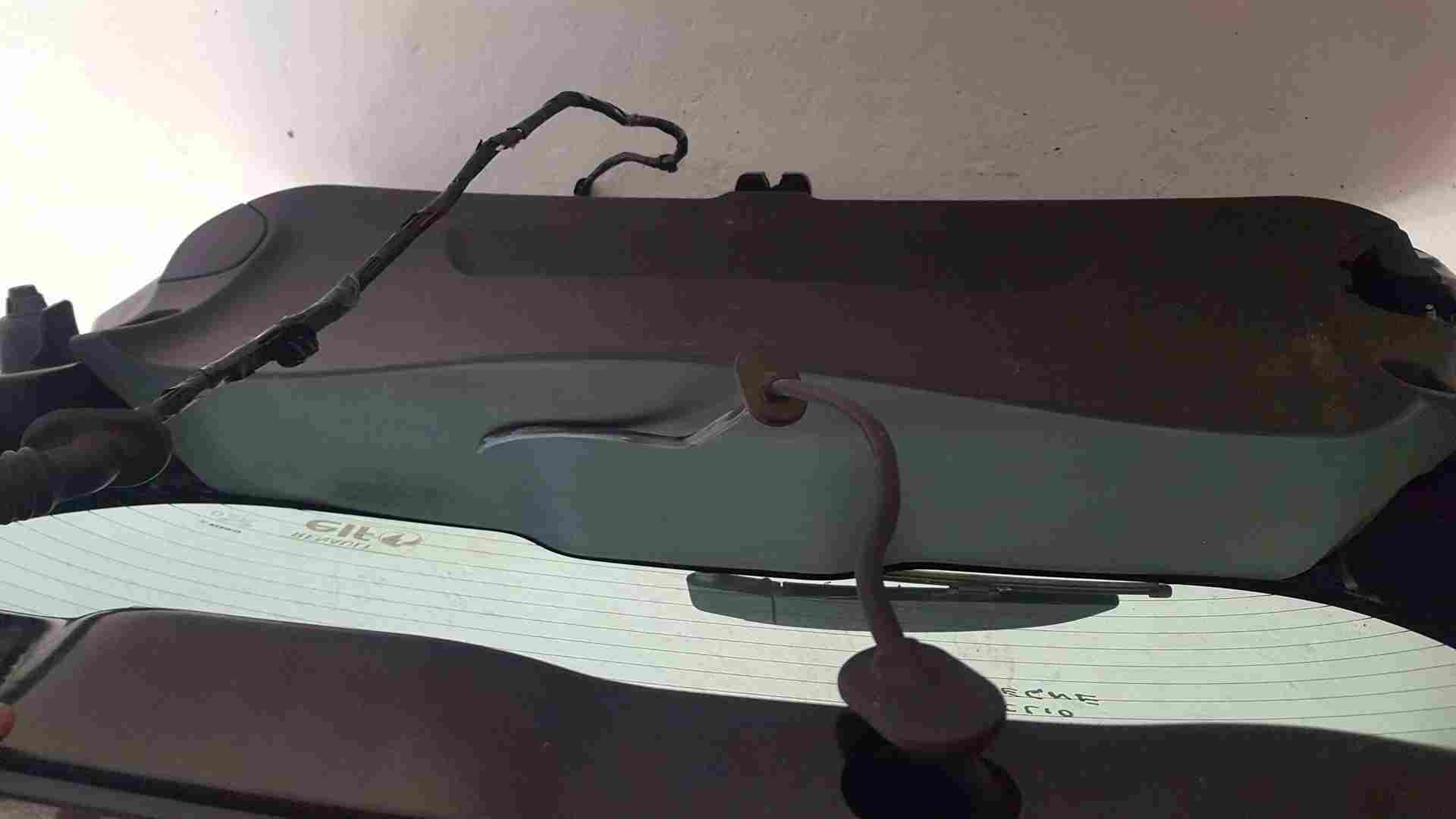 Thumb 6 Renault Clio MK4 2013-2019 Rear Tailgate Boot Black Tegne Keyed