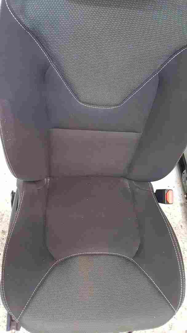 Thumb 2 Renault Clio MK4 2013-2019 Drivers OSF Front Seat Chair 5Dr Black + AB + Buckle