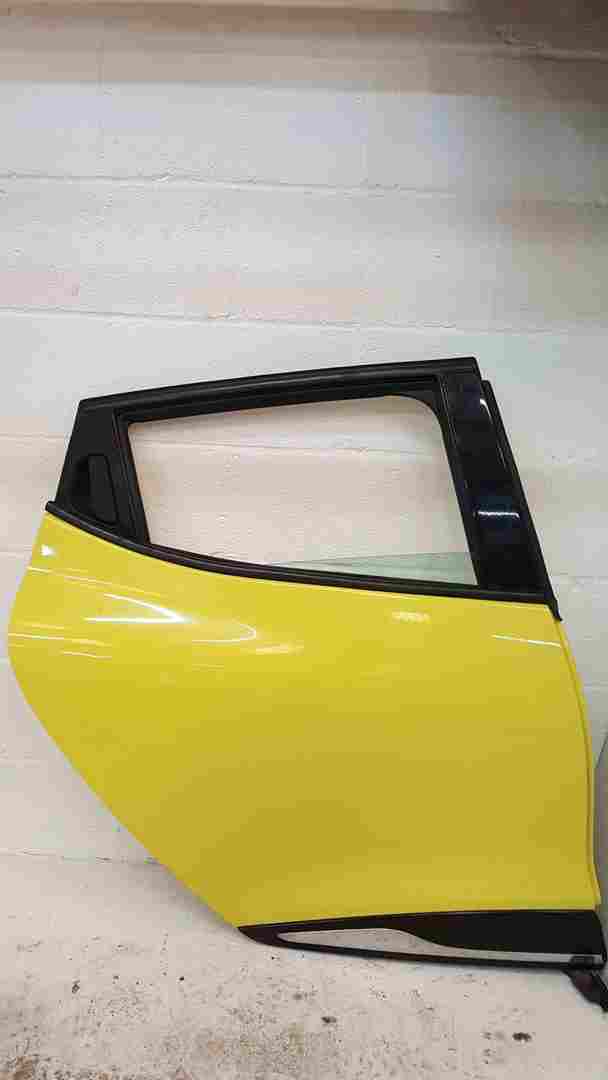 Thumb 6 Renault Clio MK4 2013-2019 Drivers OSR Rear Door Yellow Ovenw