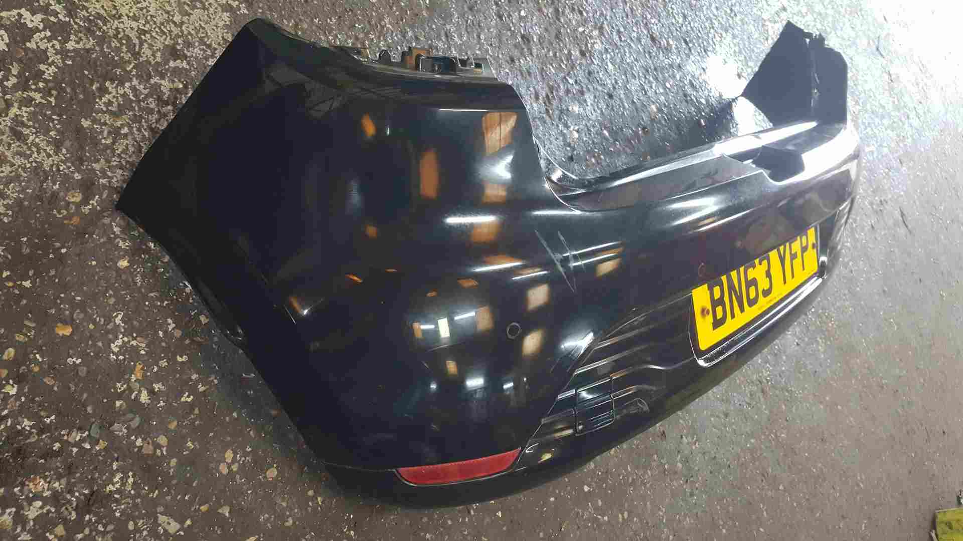 Thumb 4 Renault Clio MK4 2013-2019 Rear Bumper Black Tegne Reversing Sensors Some Damage