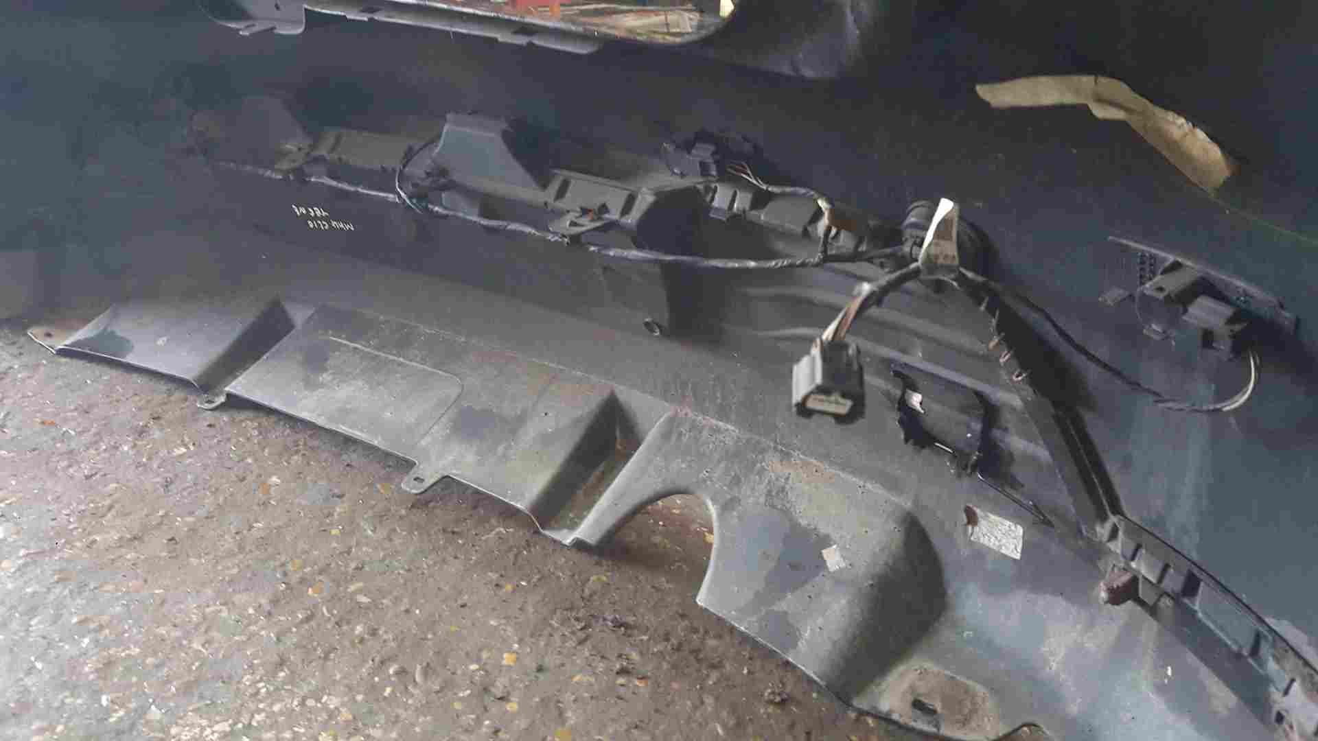 Thumb 8 Renault Clio MK4 2013-2019 Rear Bumper Black Tegne Reversing Sensors Some Damage