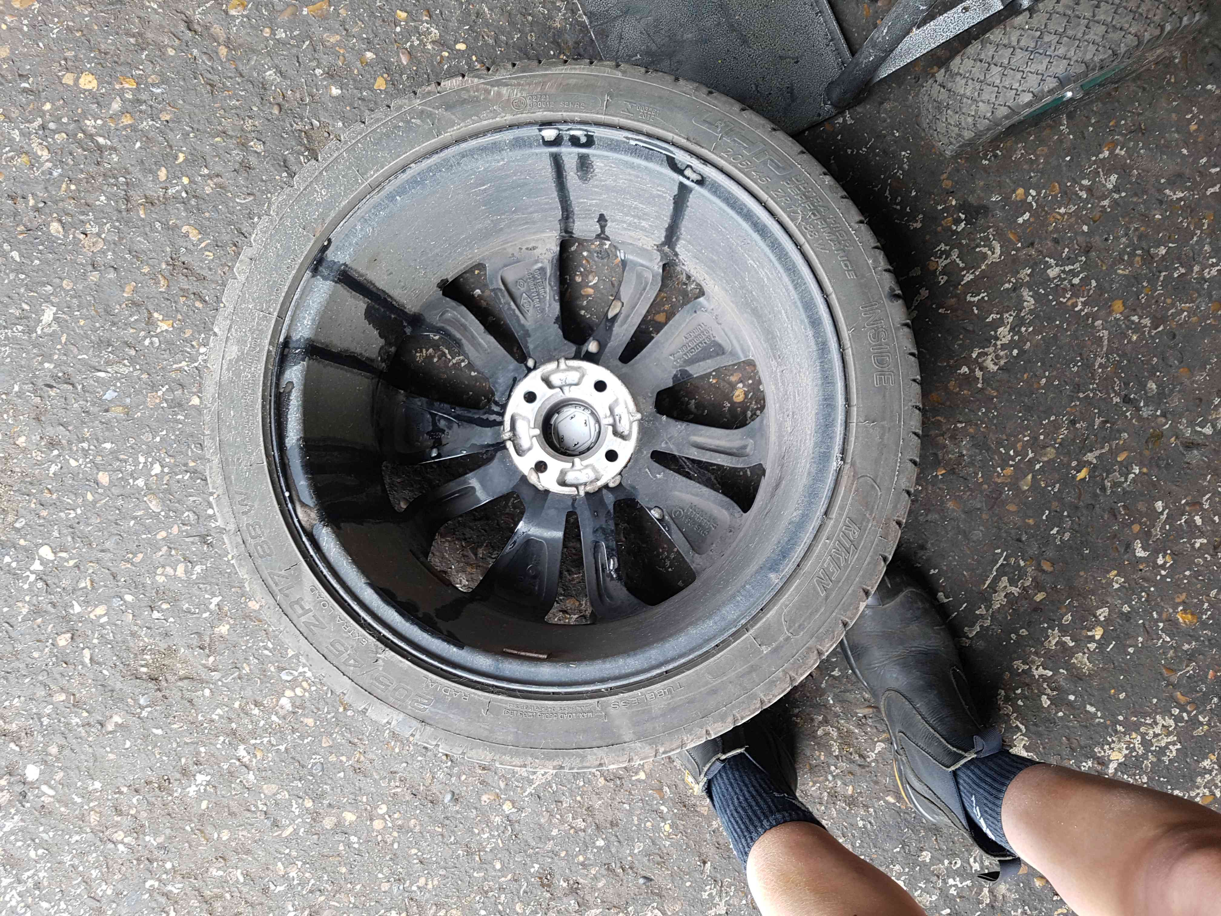 Thumb 7 Renault Clio MK4 2013-2018 Alloy Wheel Optemic 403001878R 17Inch 3/5 205 45 17
