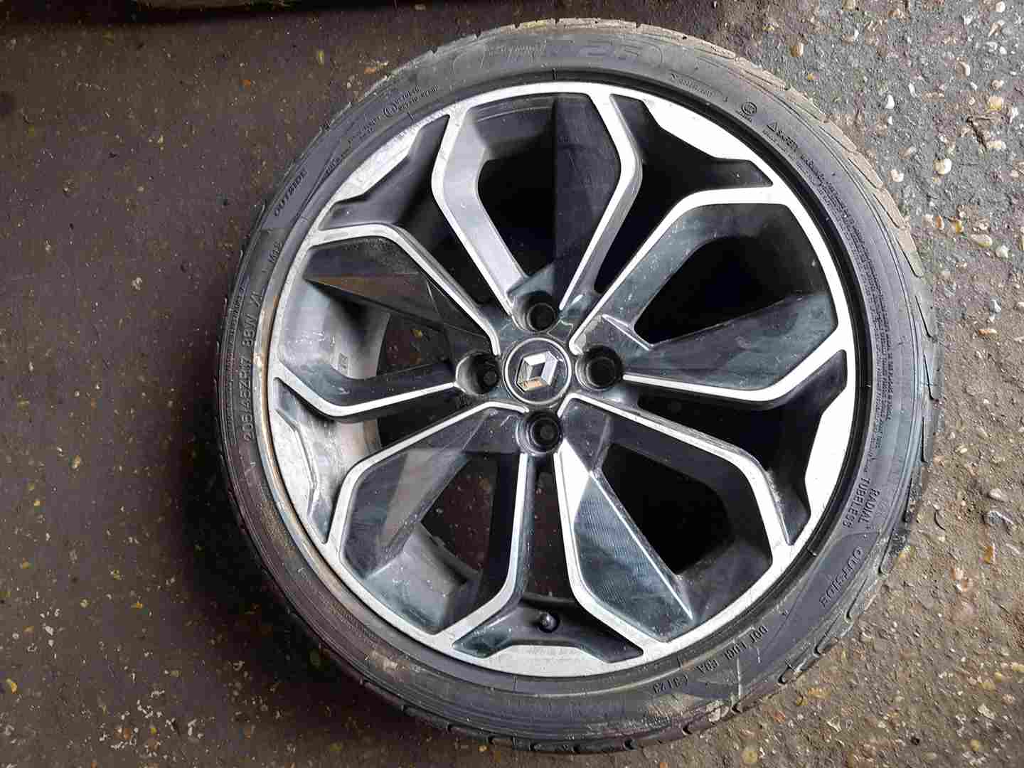 Renault Clio MK4 2013-2018 Alloy Wheel Optemic 403001878R 17inch 3/5 205 45 17 6