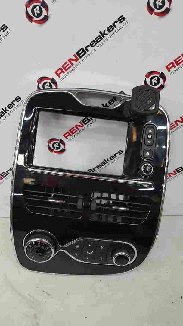 Thumb 4 Renault Clio MK4 2013-2018 Centre Dashboard Gloss Black Trim Heater Controls