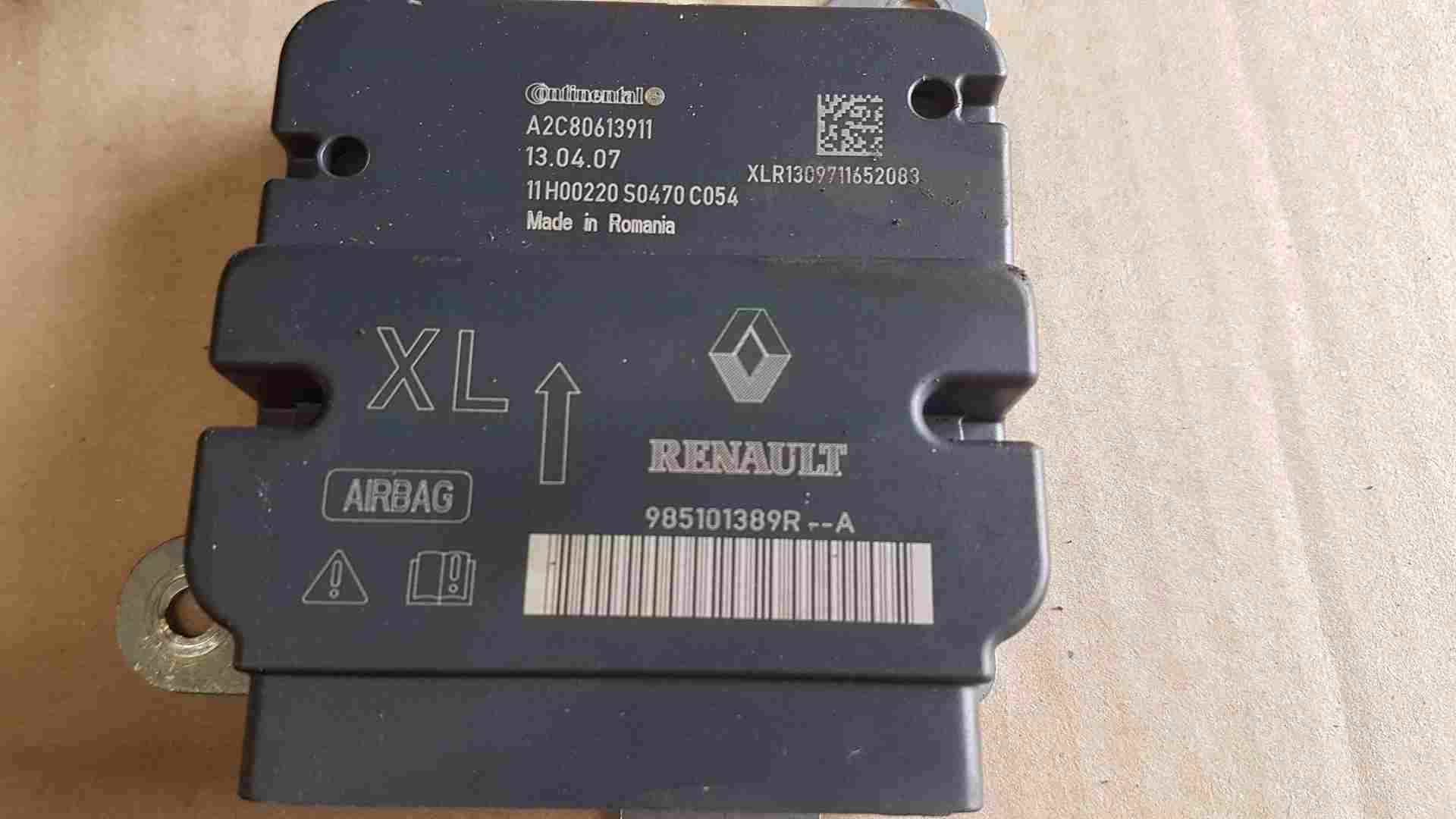 Renault Clio MK4 2013-2018 Dashboard Airbag KIT Steering Belts 