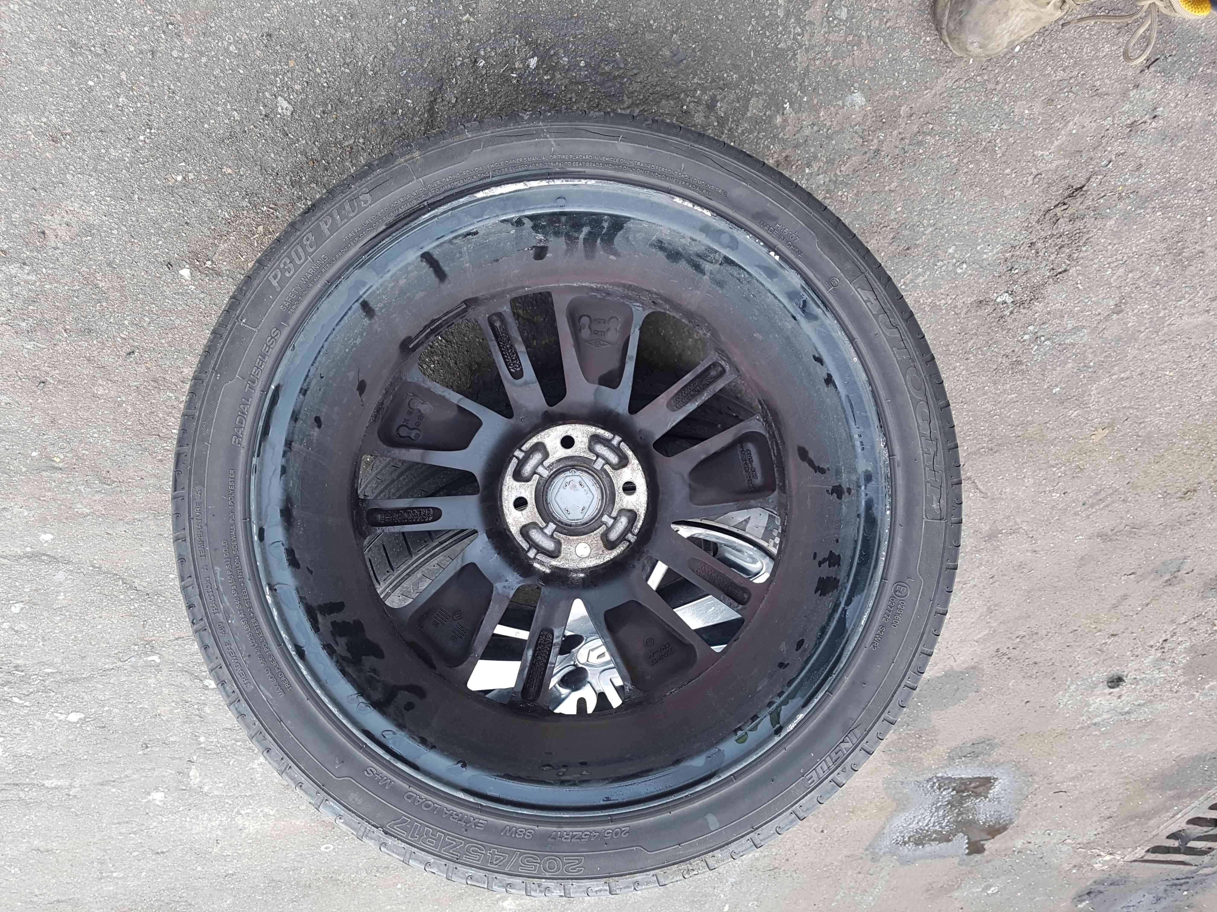 Thumb 7 Renault Clio MK4 2013-2018 Drenalic Alloy Wheel Black 3/5 17Inch