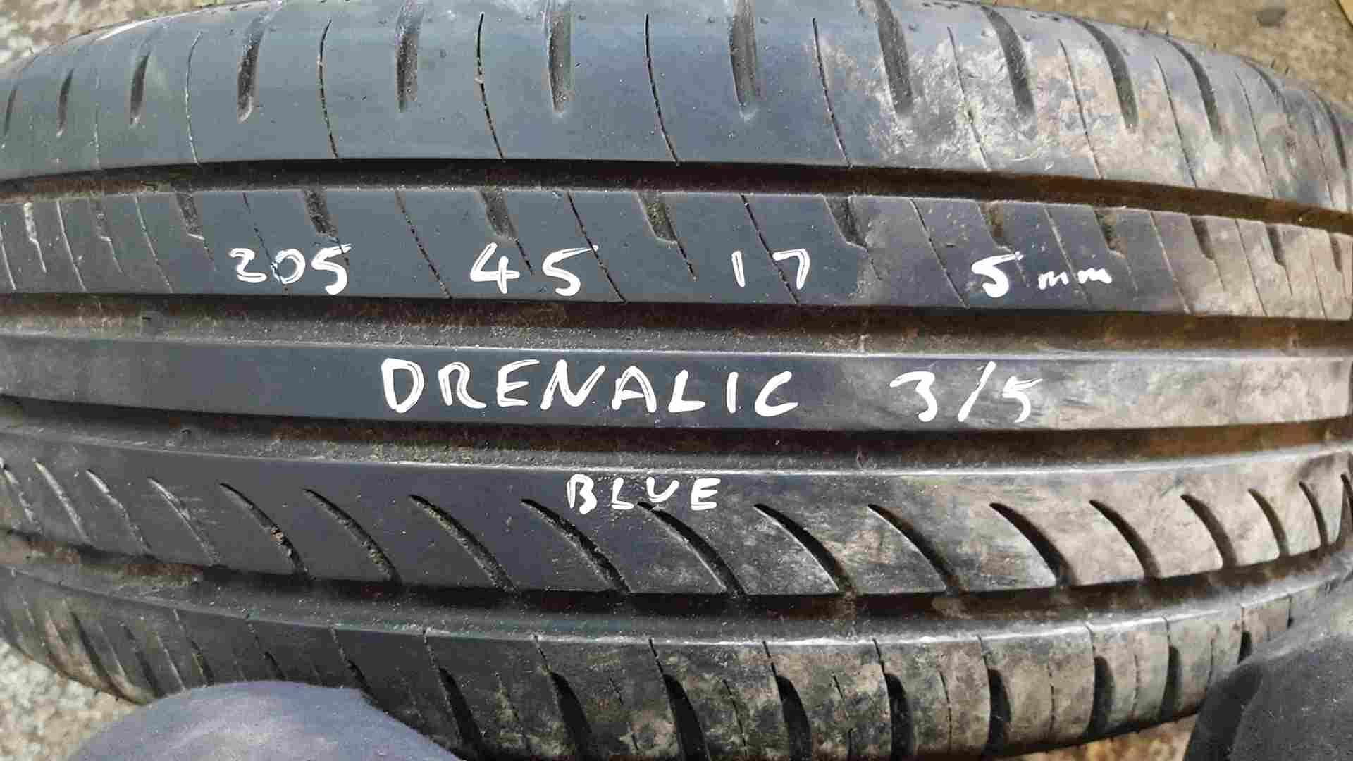 Thumb 2 Renault Clio MK4 2013-2018 Drenalic Alloy Wheel Blue 17inc 205 45 17 5mm 3/5