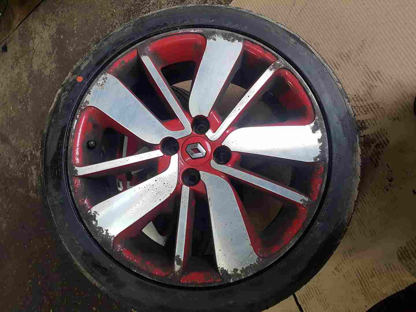 Thumb 2 Renault Clio MK4 2013-2018 Drenalic Alloy Wheel red 17Inch 17  3/5