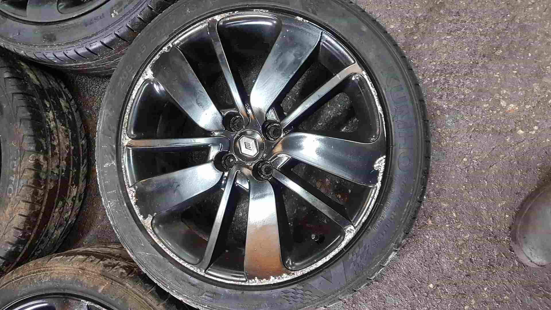 Thumb 4 Renault Clio MK4 2013-2018 Drenalic Alloy Wheels SET X4 Black 3/5