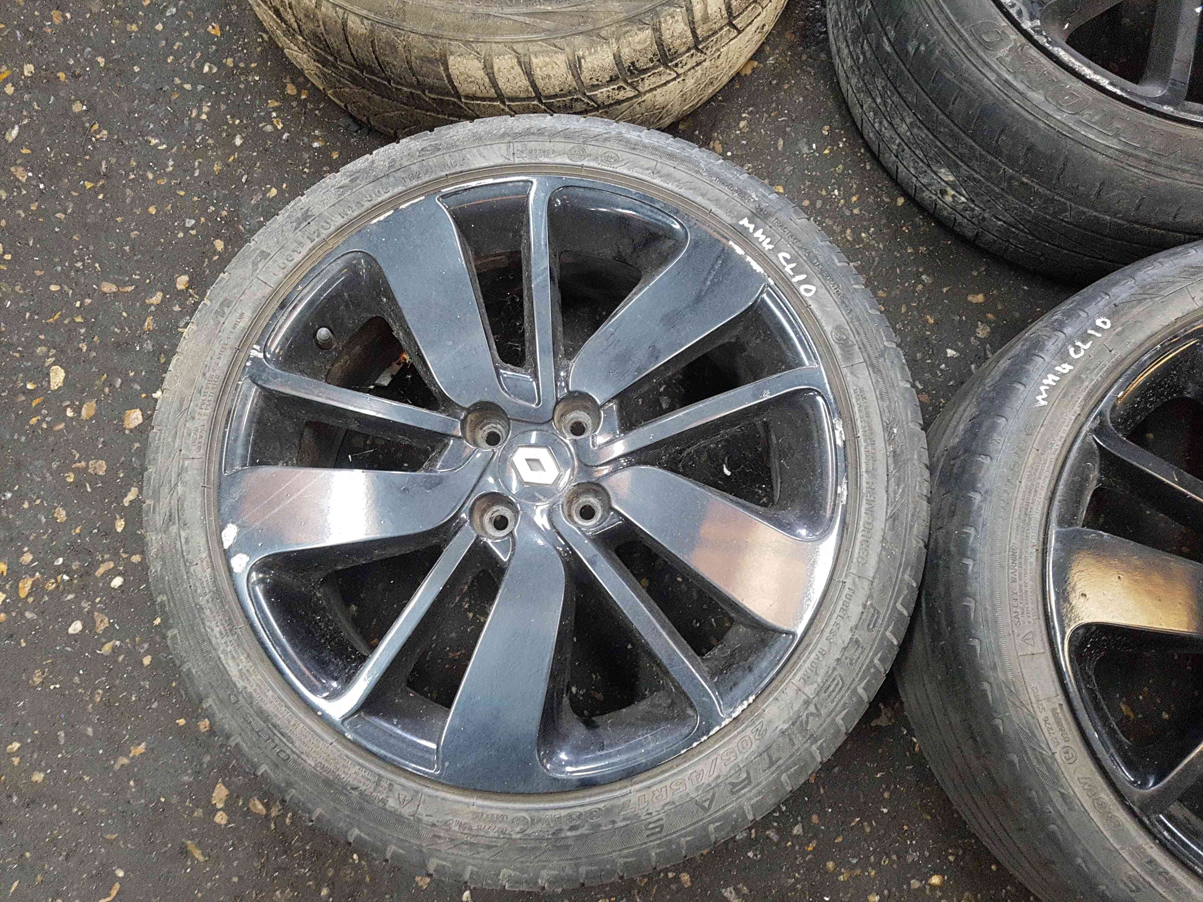 Thumb 5 Renault Clio MK4 2013-2018 Drenalic Alloy Wheels SET X4 Black 4/5