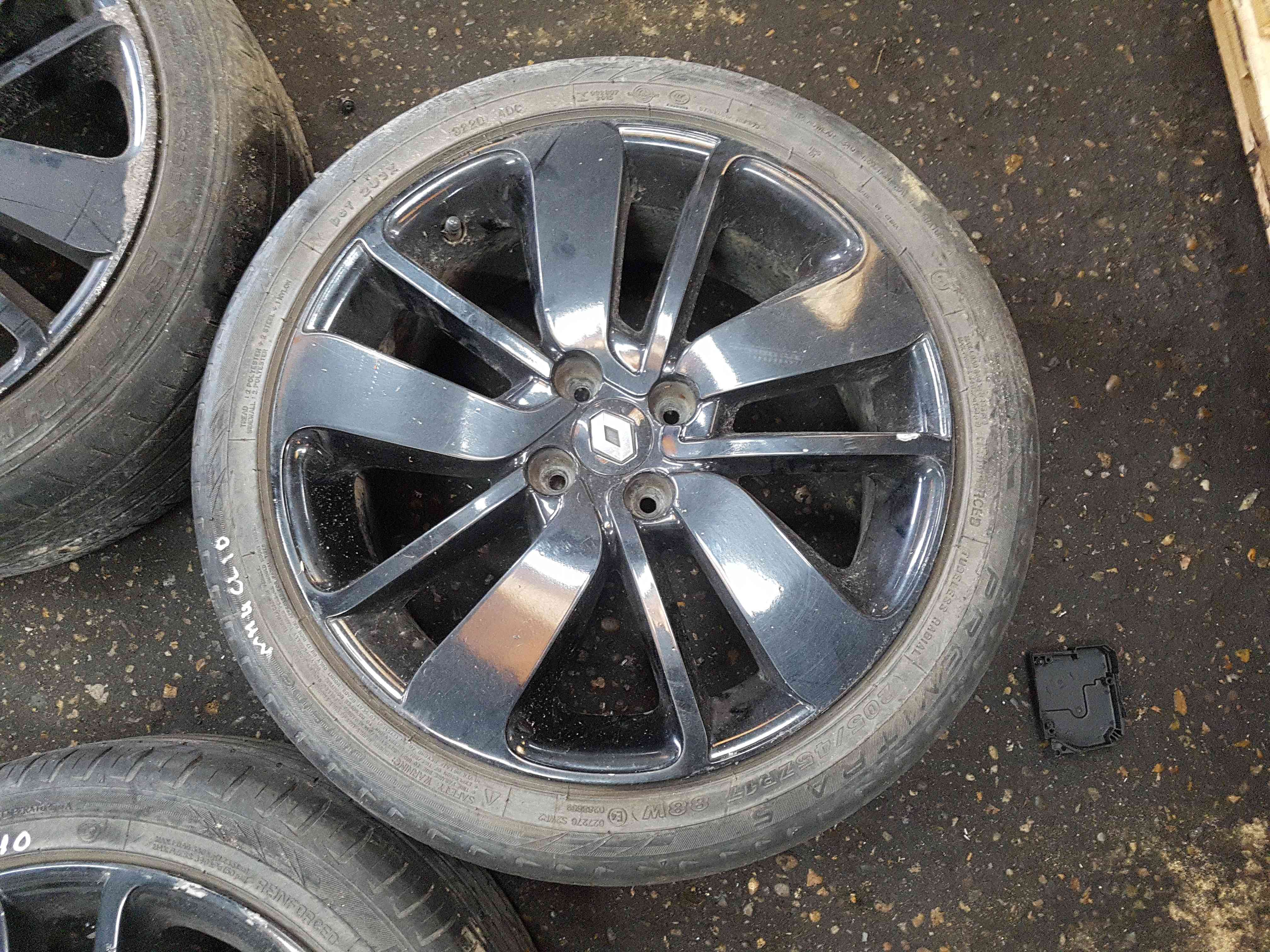 Thumb 6 Renault Clio MK4 2013-2018 Drenalic Alloy Wheels SET X4 Black 4/5