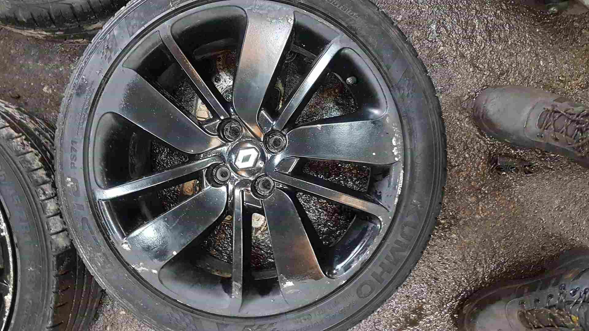 Thumb 3 Renault Clio MK4 2013-2018 Drenalic Alloy Wheels SET X4 Black 3/5