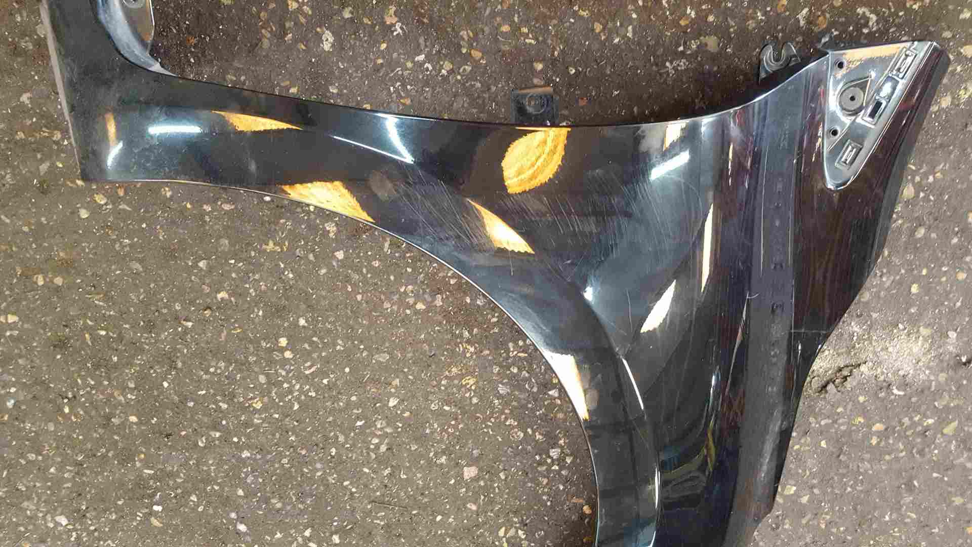 Thumb 2 Renault Clio MK4 2013-2018 Drivers OS Wing Black TEGNE