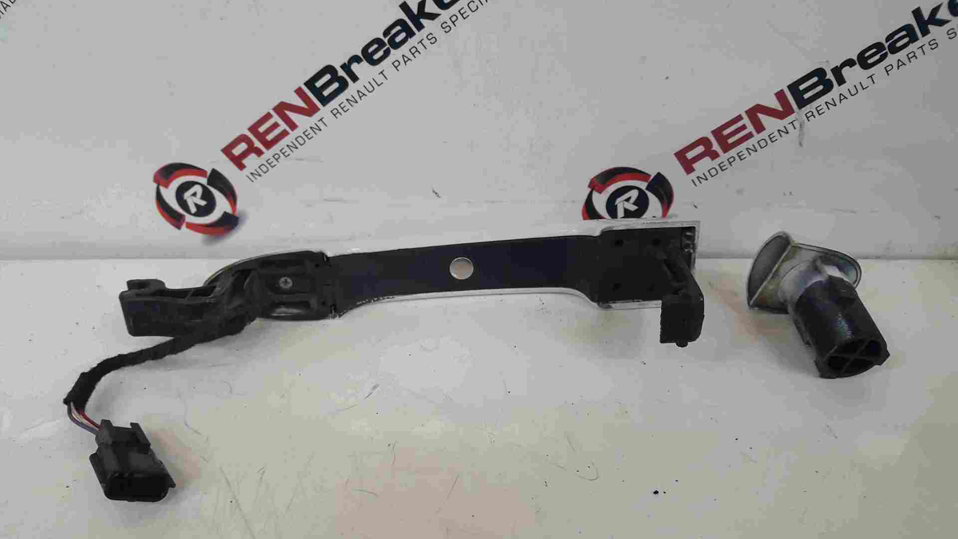 Thumb 3 Renault Clio MK4 2013-2018 Drivers OSF Front Exterior Handle White 808400004R