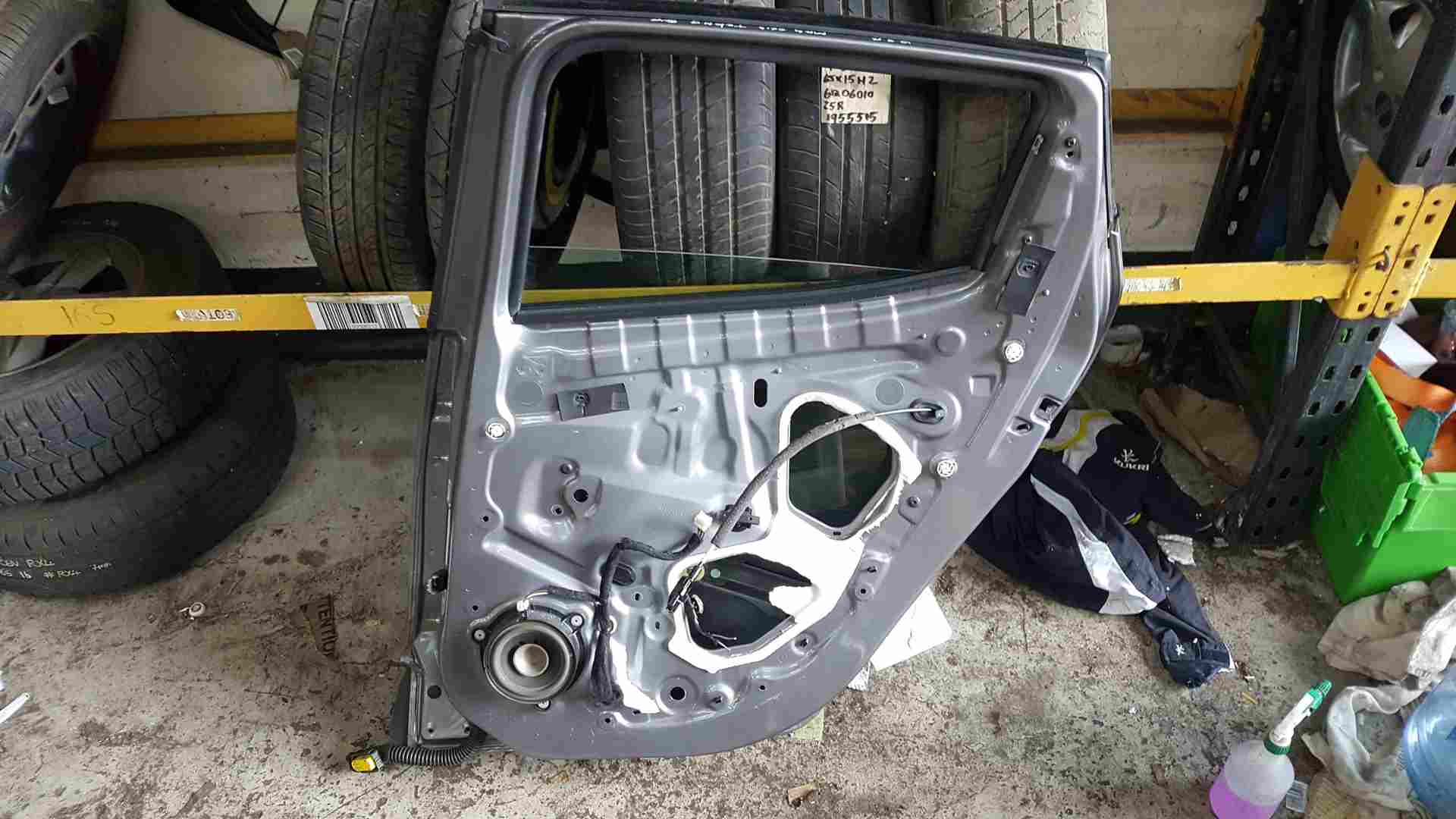 Thumb 2 Renault Clio MK4 2013-2018 Drivers OSR Rear Door Grey TEKNG
