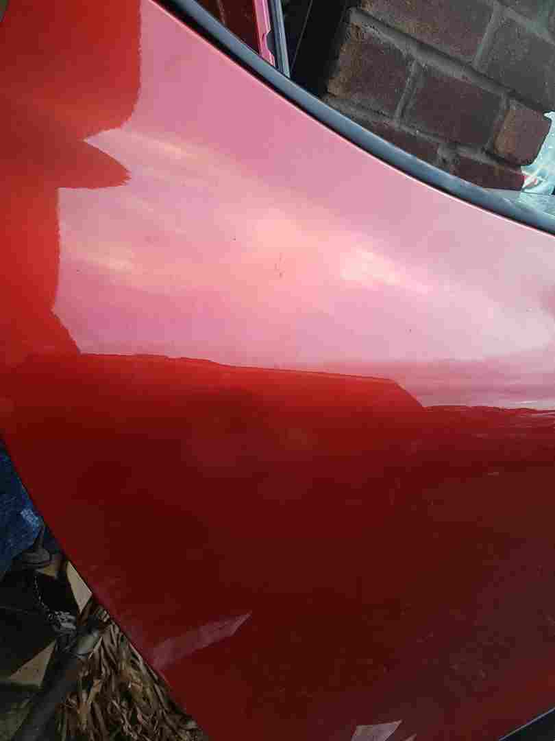 Thumb 2 Renault Clio MK4 2013-2018 Drivers OSR Rear Door RED Tennp
