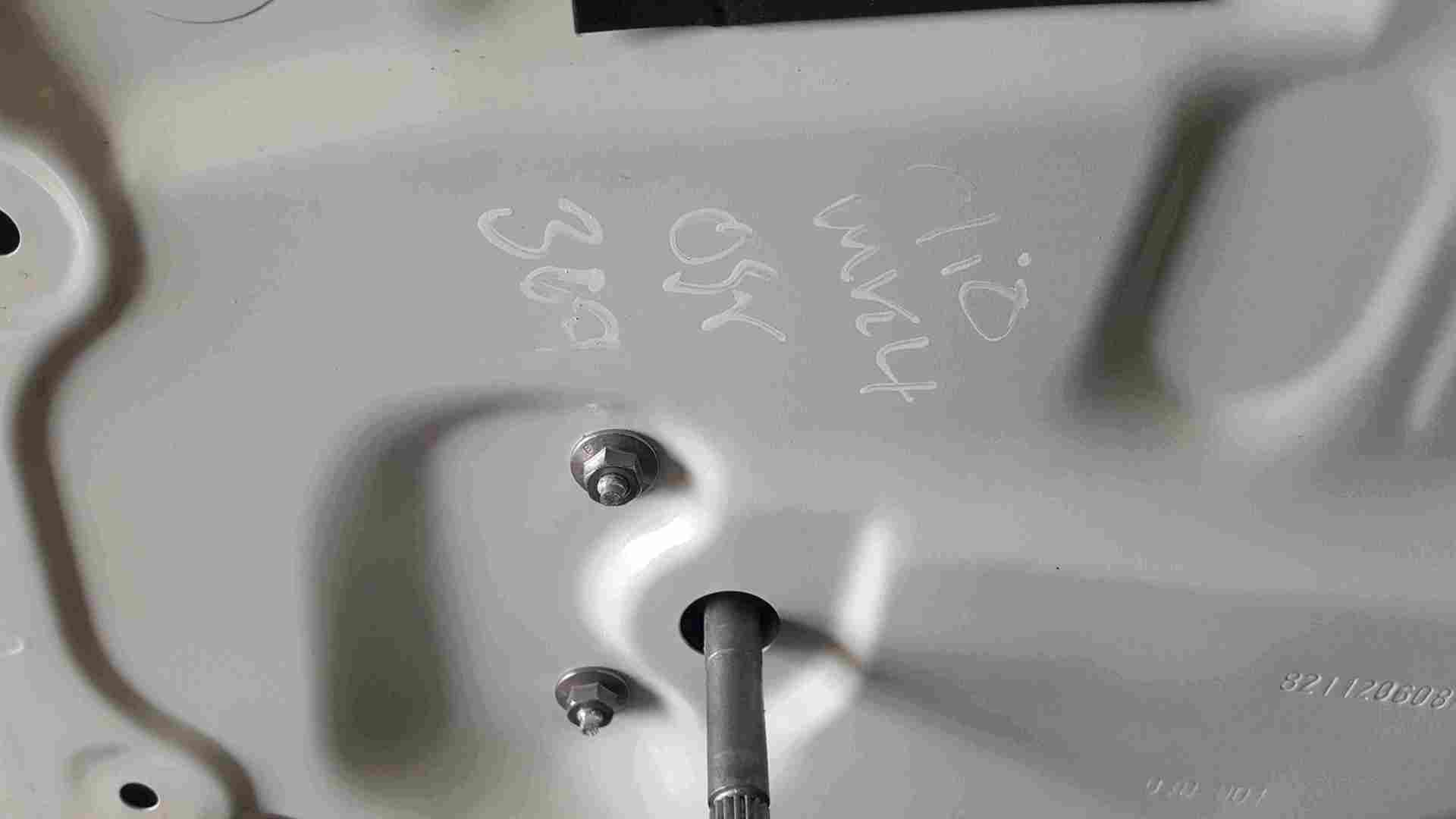 Thumb 2 Renault Clio MK4 2013-2018 Drivers OSR Rear Door White OV369 White Trim