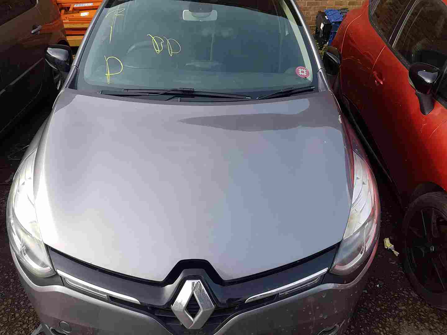 Renault Clio MK4 2013-2018 Front Bonnet Grey Tekng