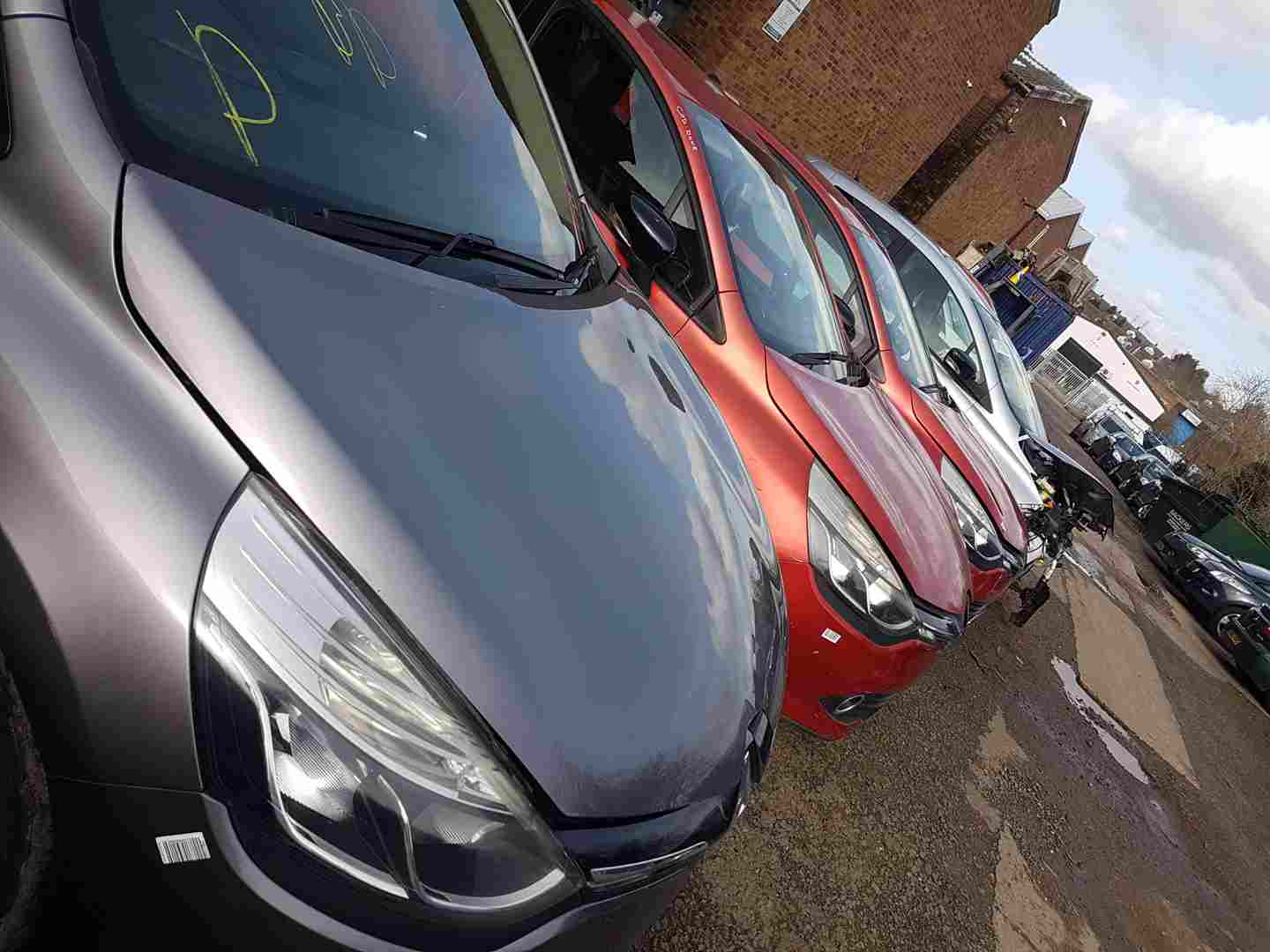 Thumb 3 Renault Clio MK4 2013-2018 Front Bonnet Grey Tekng
