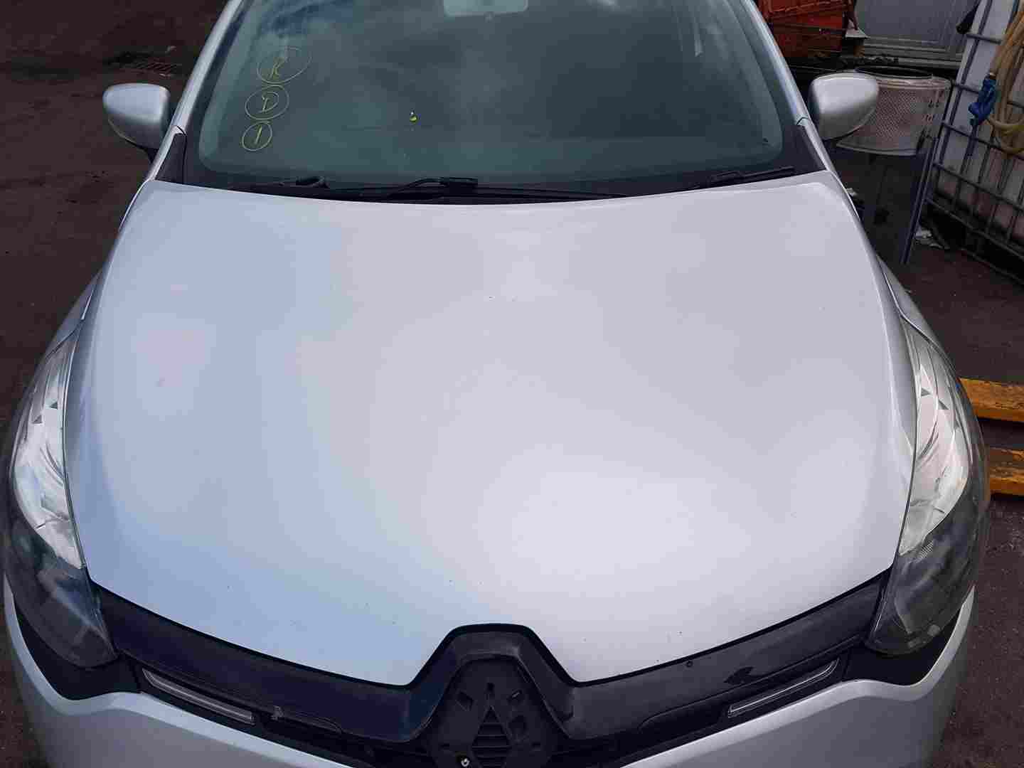 Renault Clio MK4 2013-2018 Front Bonnet Silver Ted69