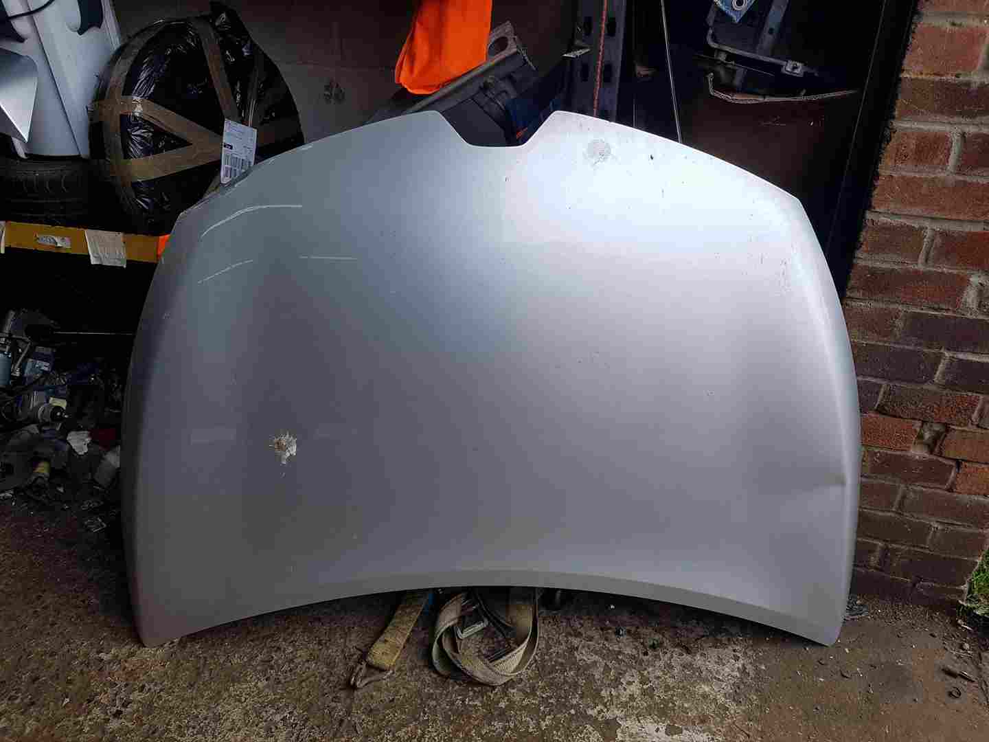 Renault Clio MK4 2013-2018 Front Bonnet Silver Ted69