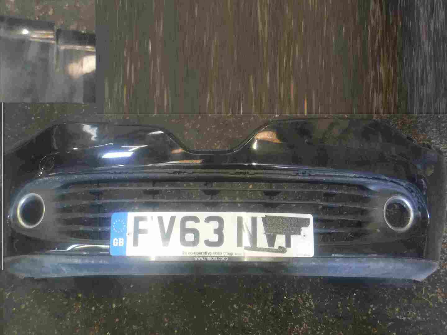 Renault Clio MK4 2013-2018 Front Bumper Black TEGNE