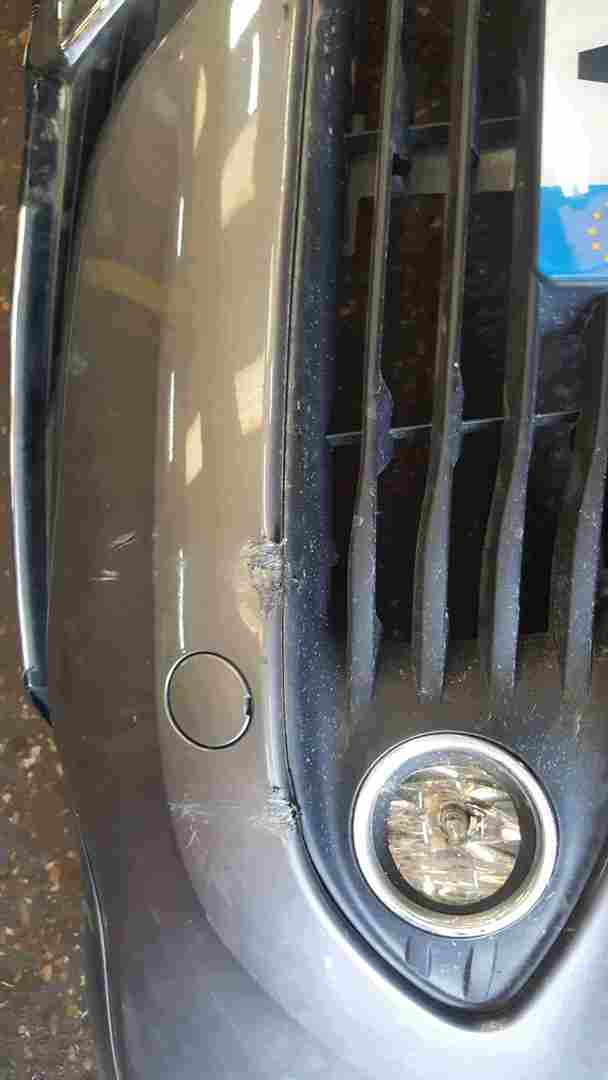 Thumb 8 Renault Clio MK4 2013-2018 Front Bumper Grey TEKNG