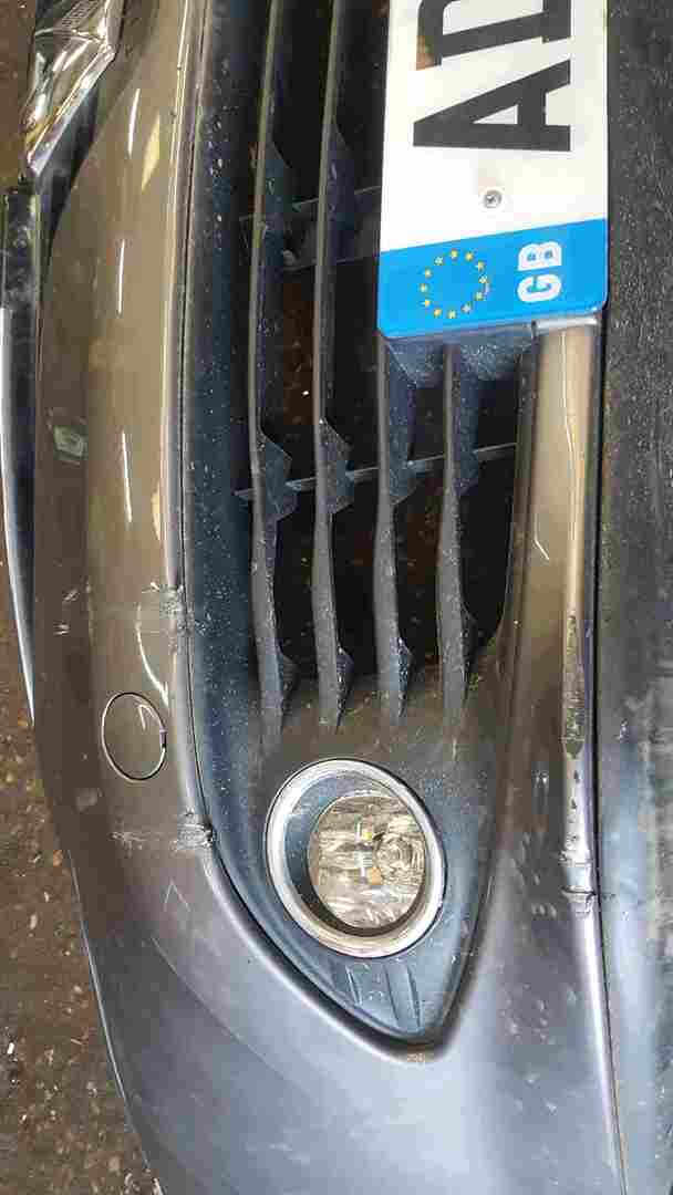 Thumb 3 Renault Clio MK4 2013-2018 Front Bumper Grey TEKNG