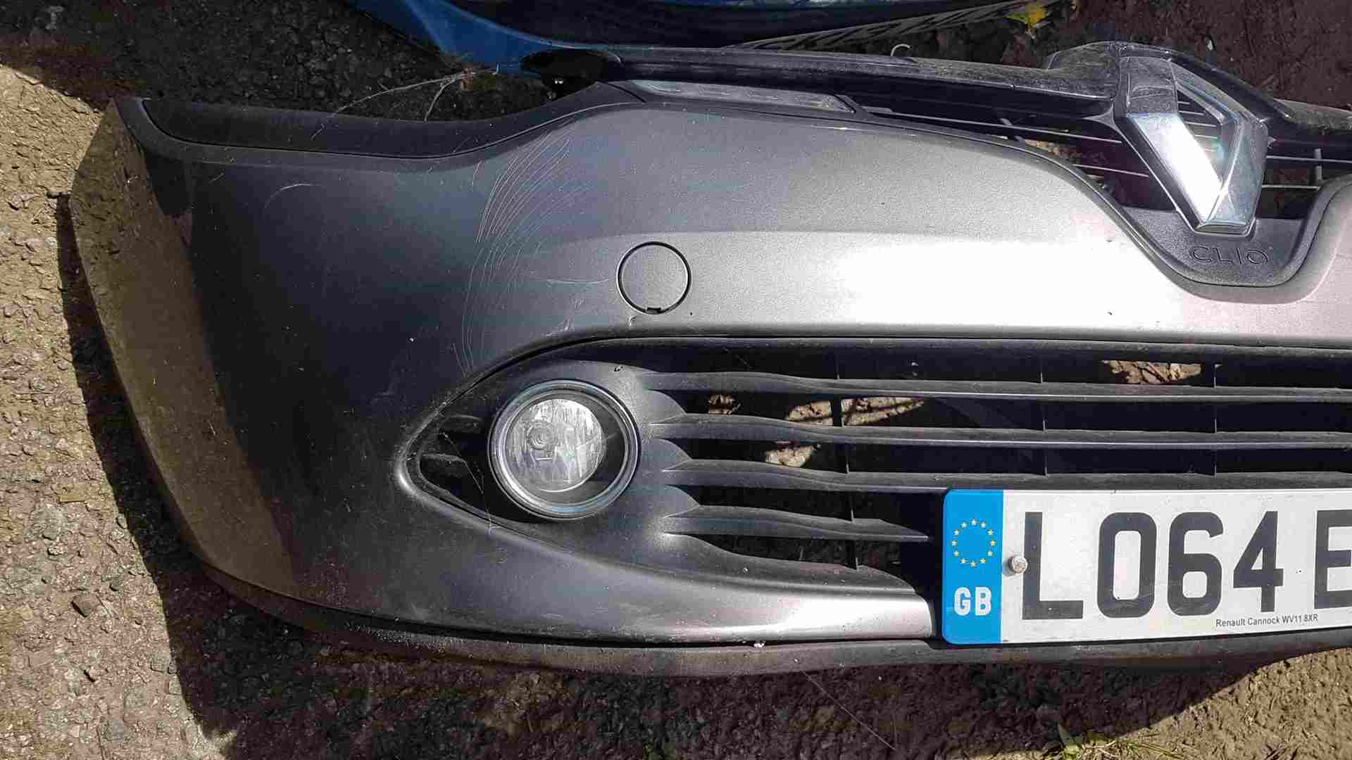 Thumb 2 Renault Clio MK4 2013-2018 Front Bumper Grey Tekng