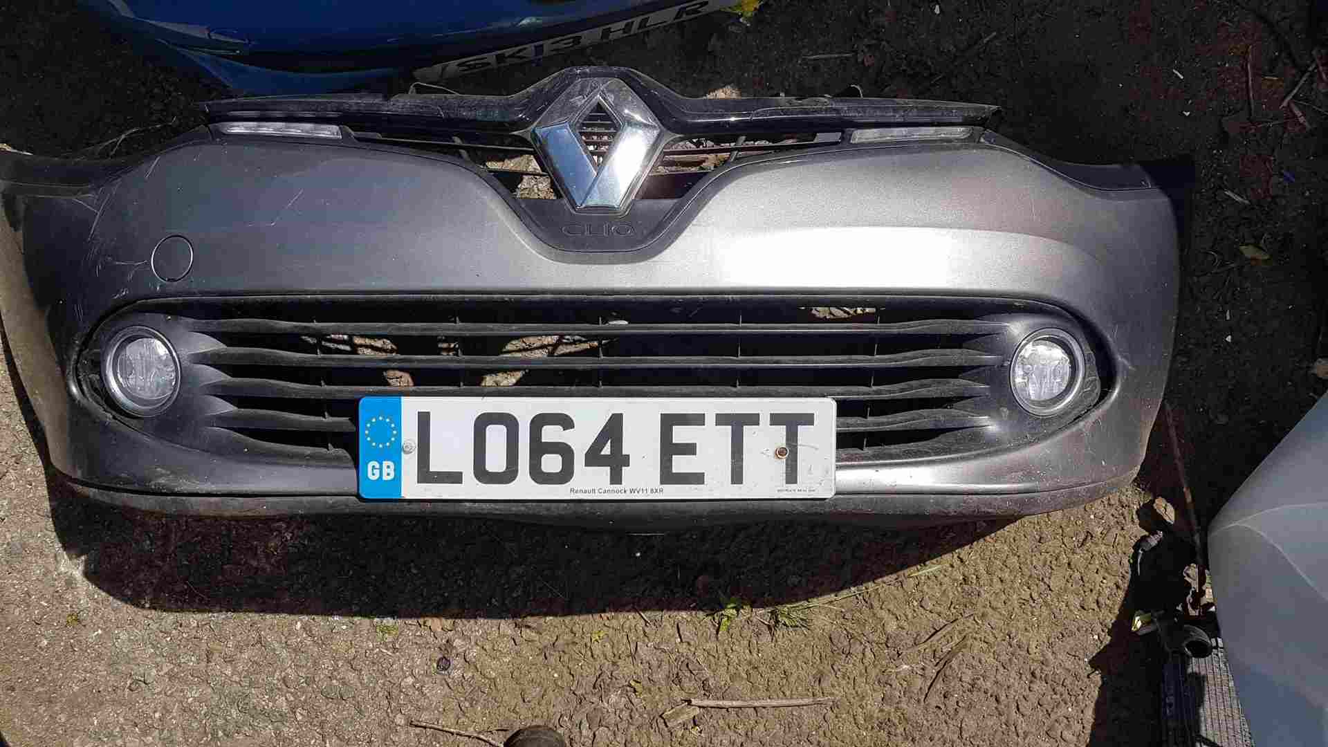 Thumb 6 Renault Clio MK4 2013-2018 Front Bumper Grey Tekng