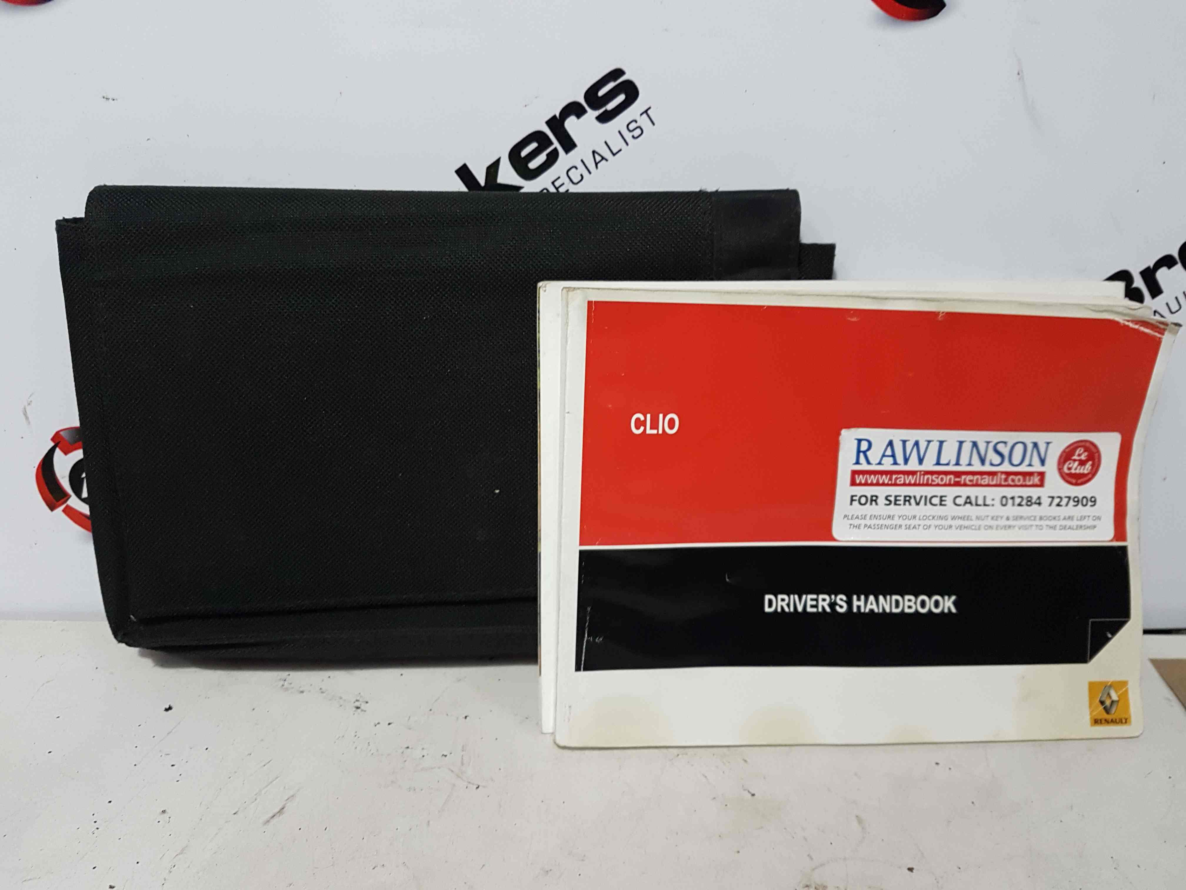 Thumb 4 Renault Clio MK4 2013-2018 Handbook Document Wallet Guide