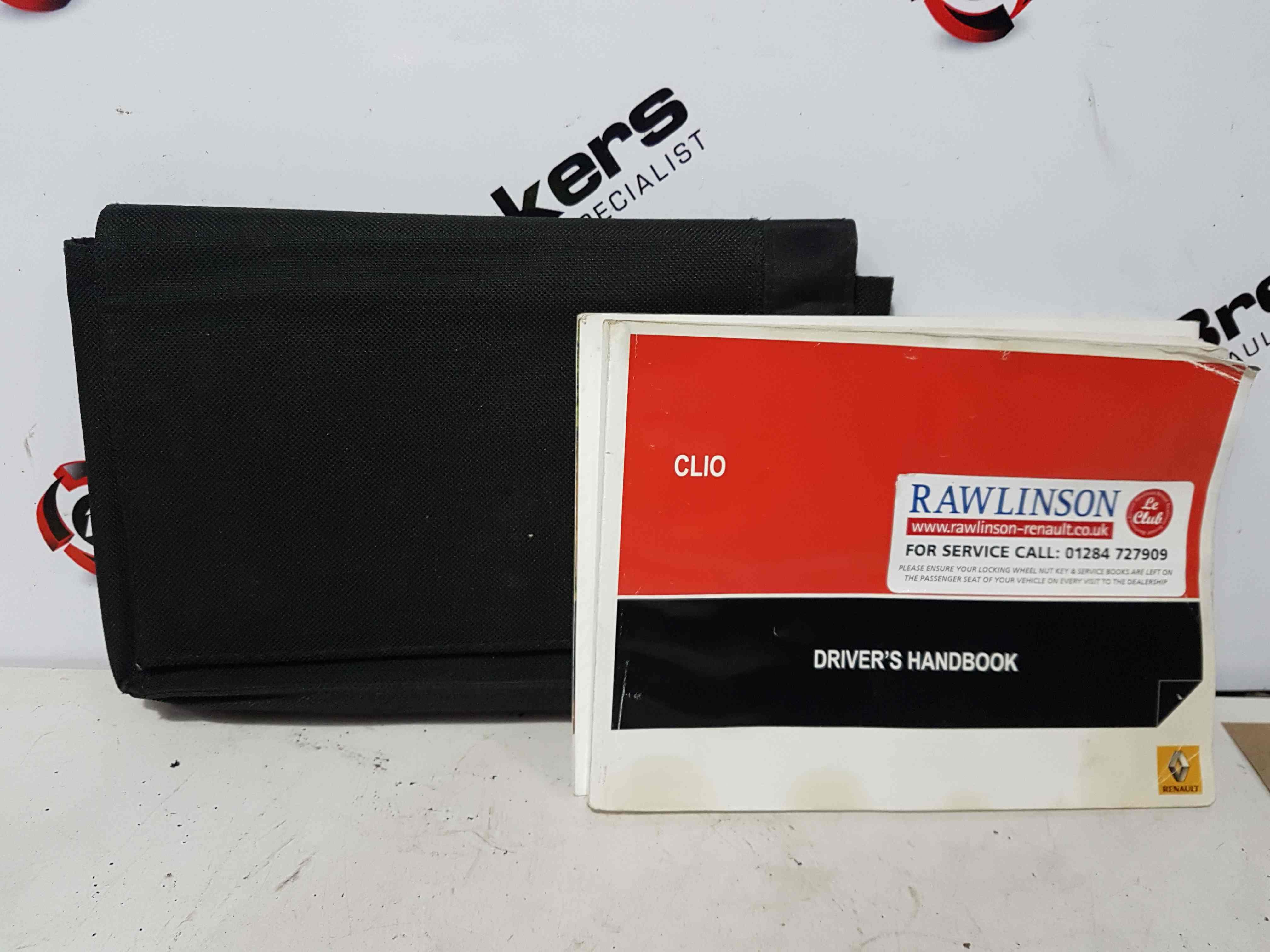 Thumb 5 Renault Clio MK4 2013-2018 Handbook Document Wallet Guide