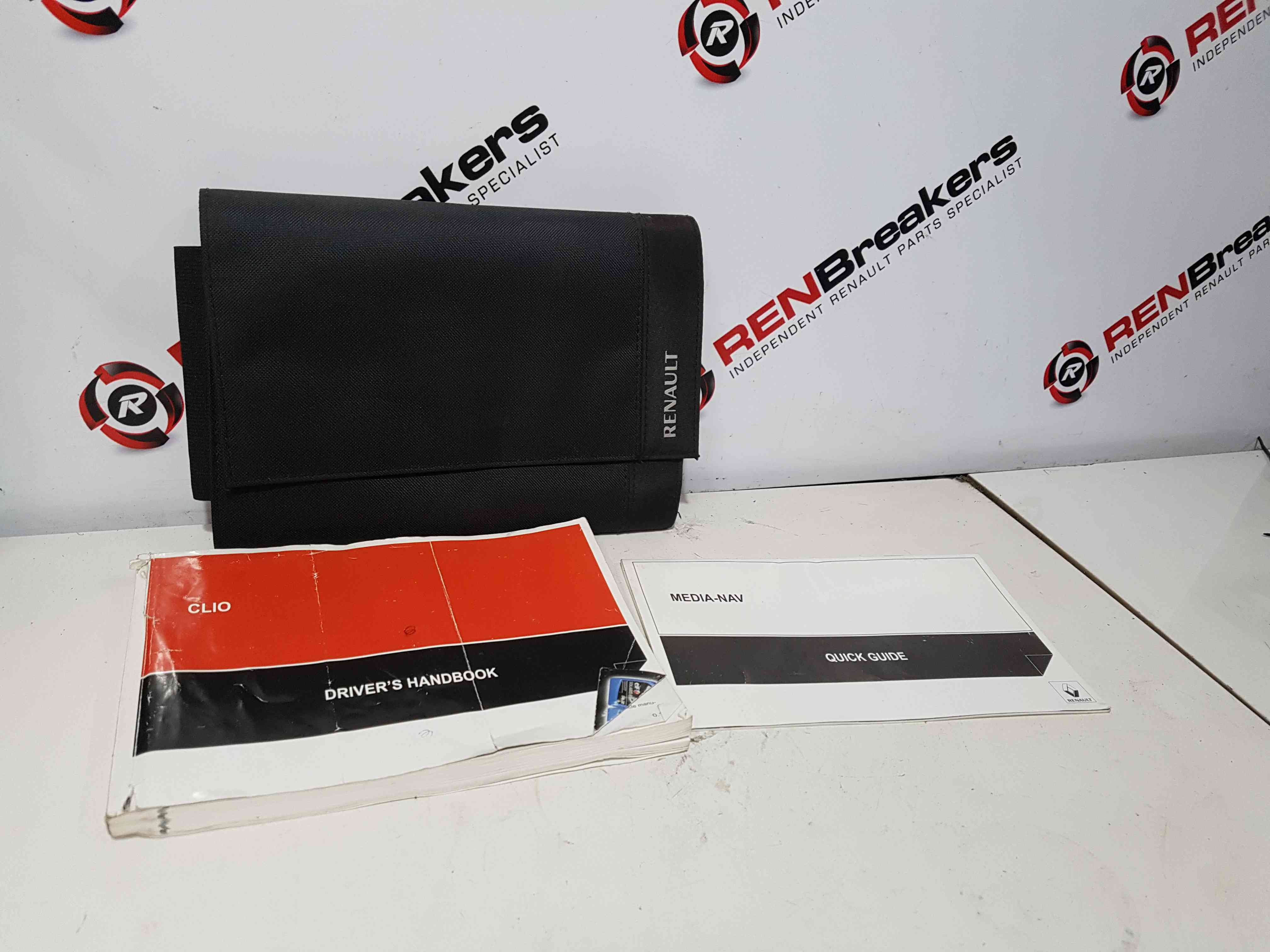 Thumb 3 Renault Clio MK4 2013-2018 Handbook Document Wallet Guide