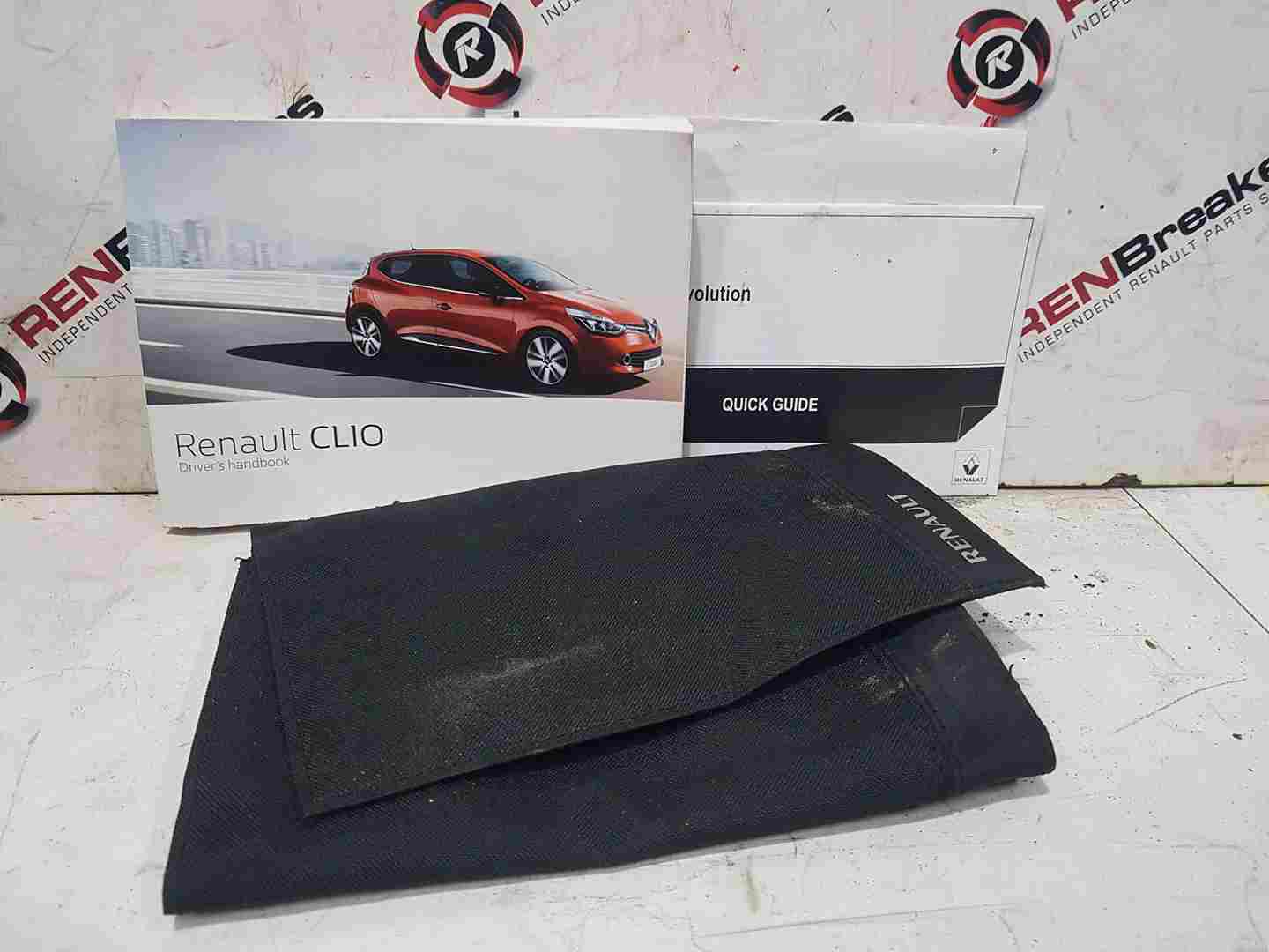 Renault Clio MK4 2013-2018 Handbook Document Wallet Guide