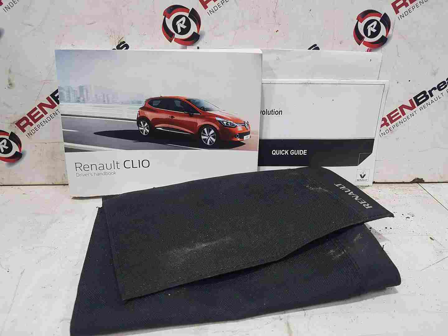 Thumb 2 Renault Clio MK4 2013-2018 Handbook Document Wallet Guide