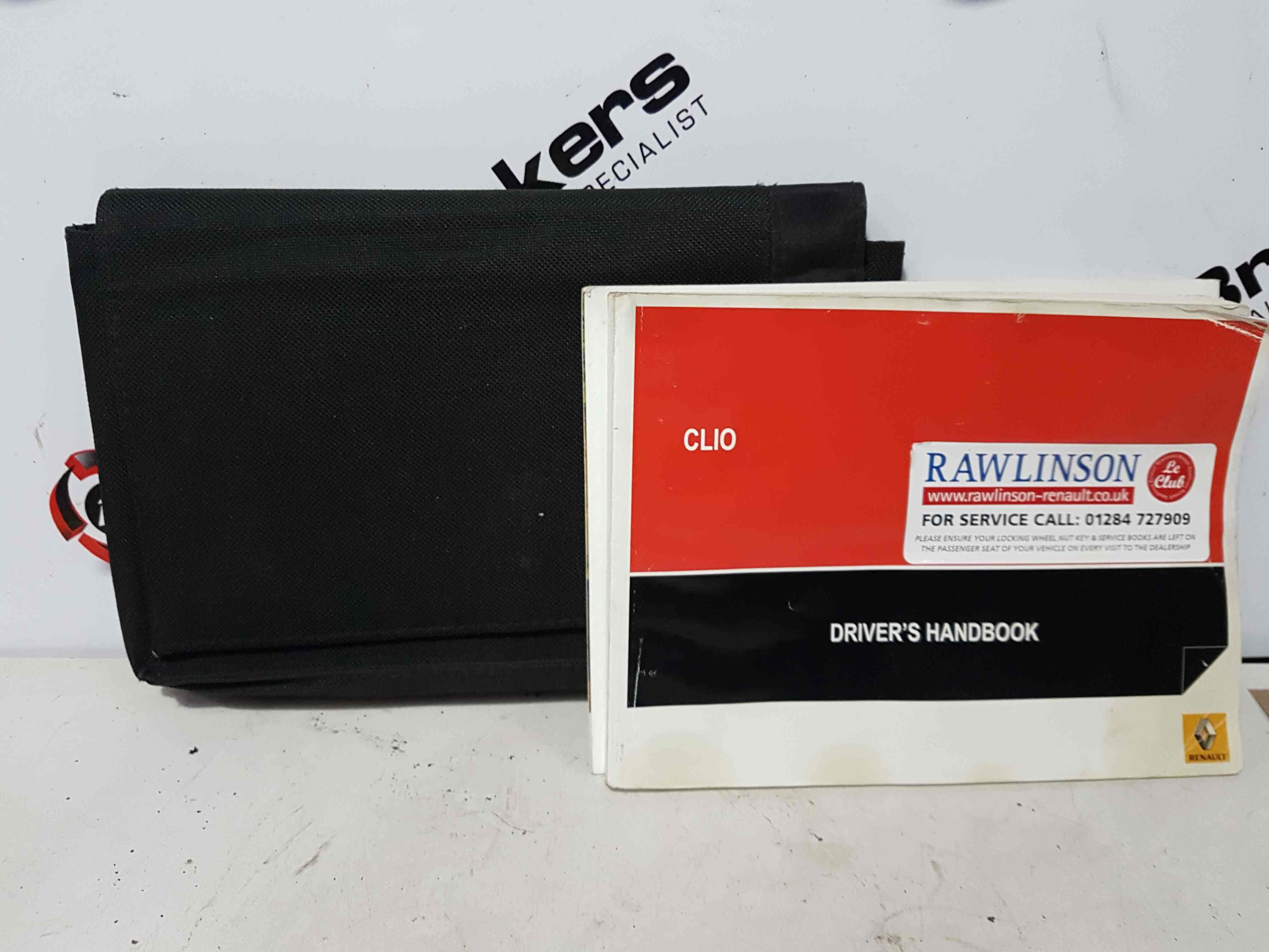 Thumb 3 Renault Clio MK4 2013-2018 Handbook Document Wallet Guide