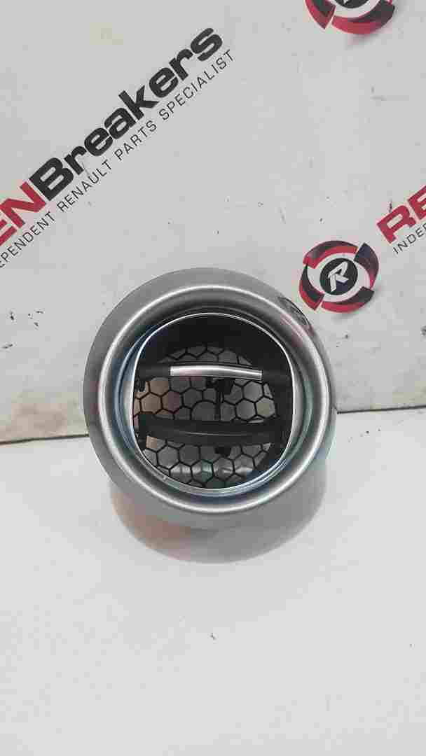Thumb 2 Renault Clio MK4 2013-2018 Heater Vent AIR Control Gloss Grey 687608143R